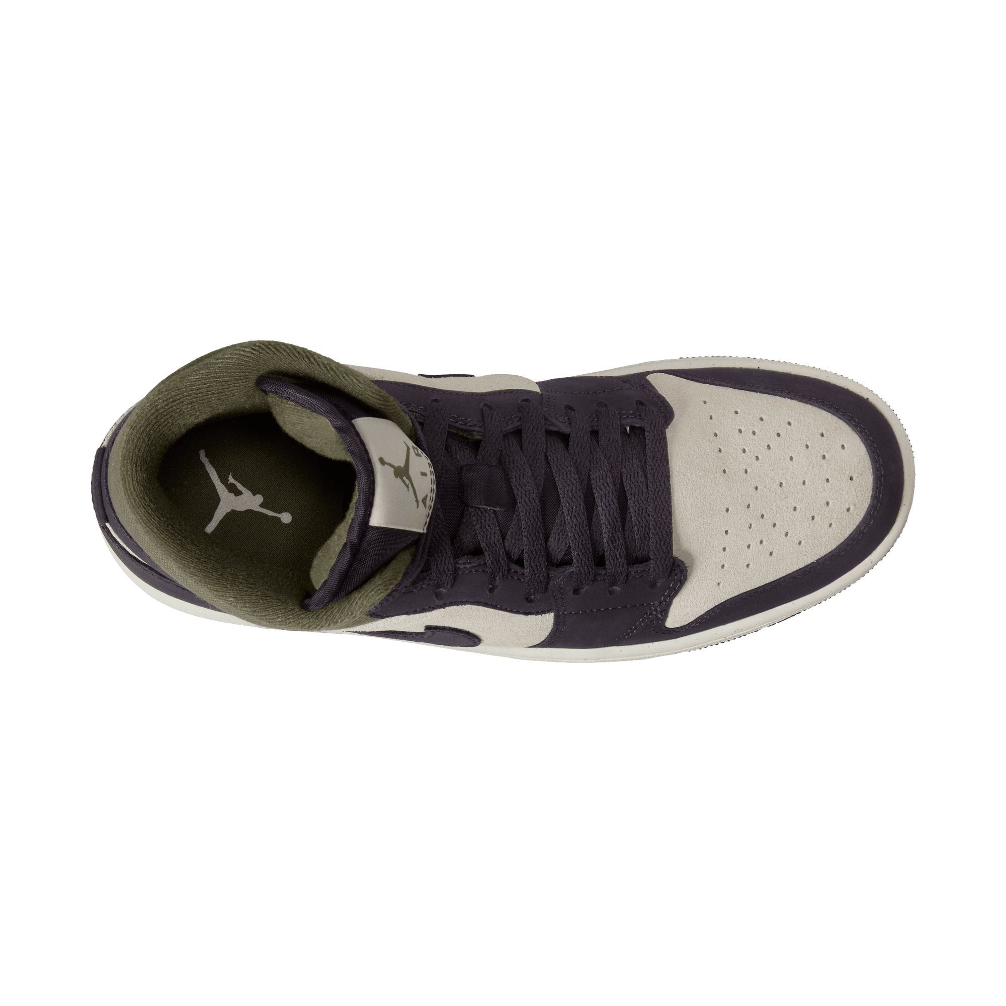 Men's Air Jordan 1 Mid SE "Off Noir Medium Olive"