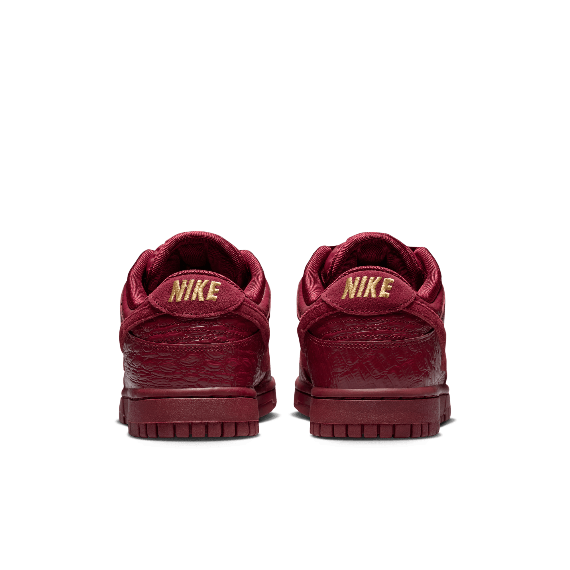 Women's Nike Dunk Low "Team Red Croc"