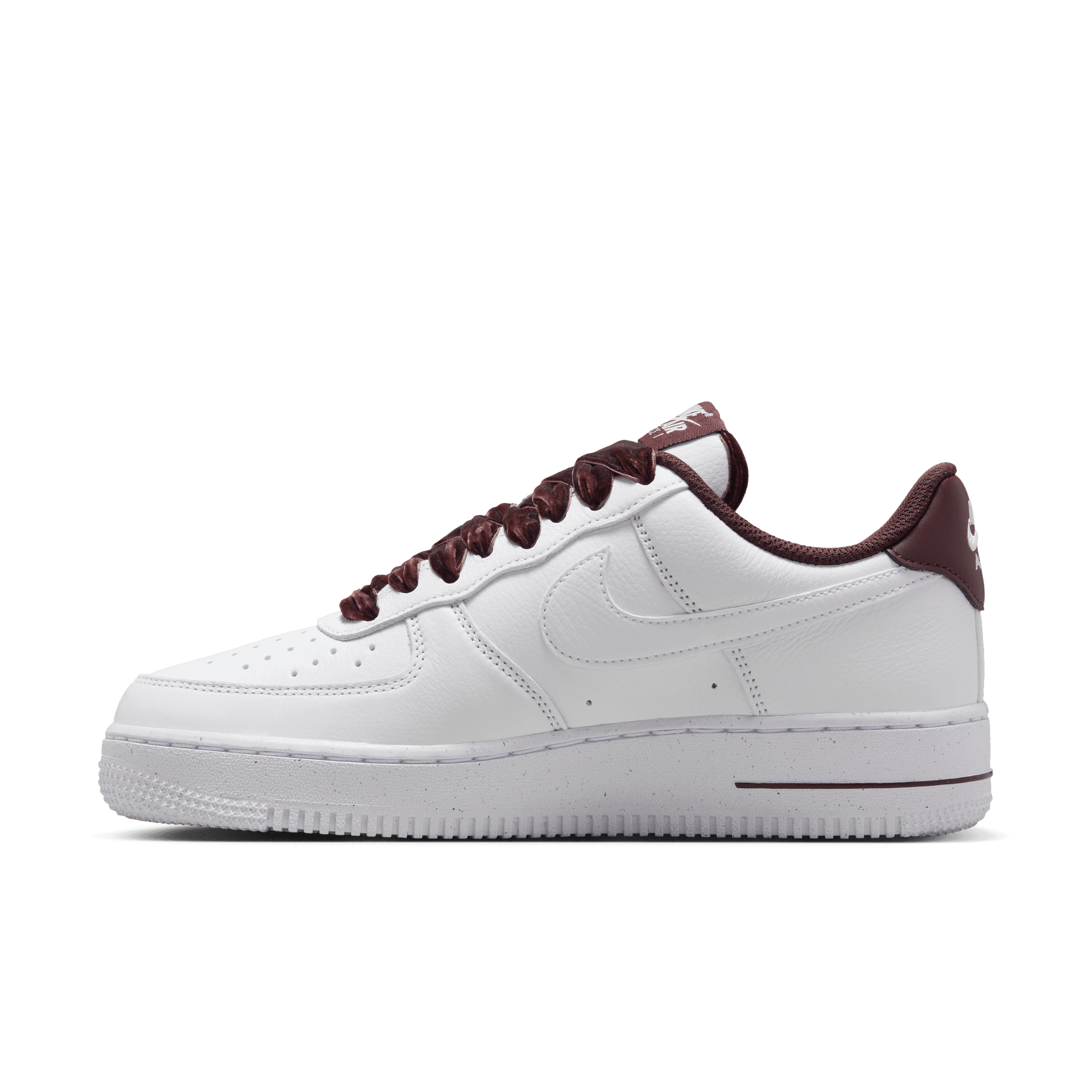 Women's Nike Air Force 1 '07 Vintage "White Burgundy Crush"
