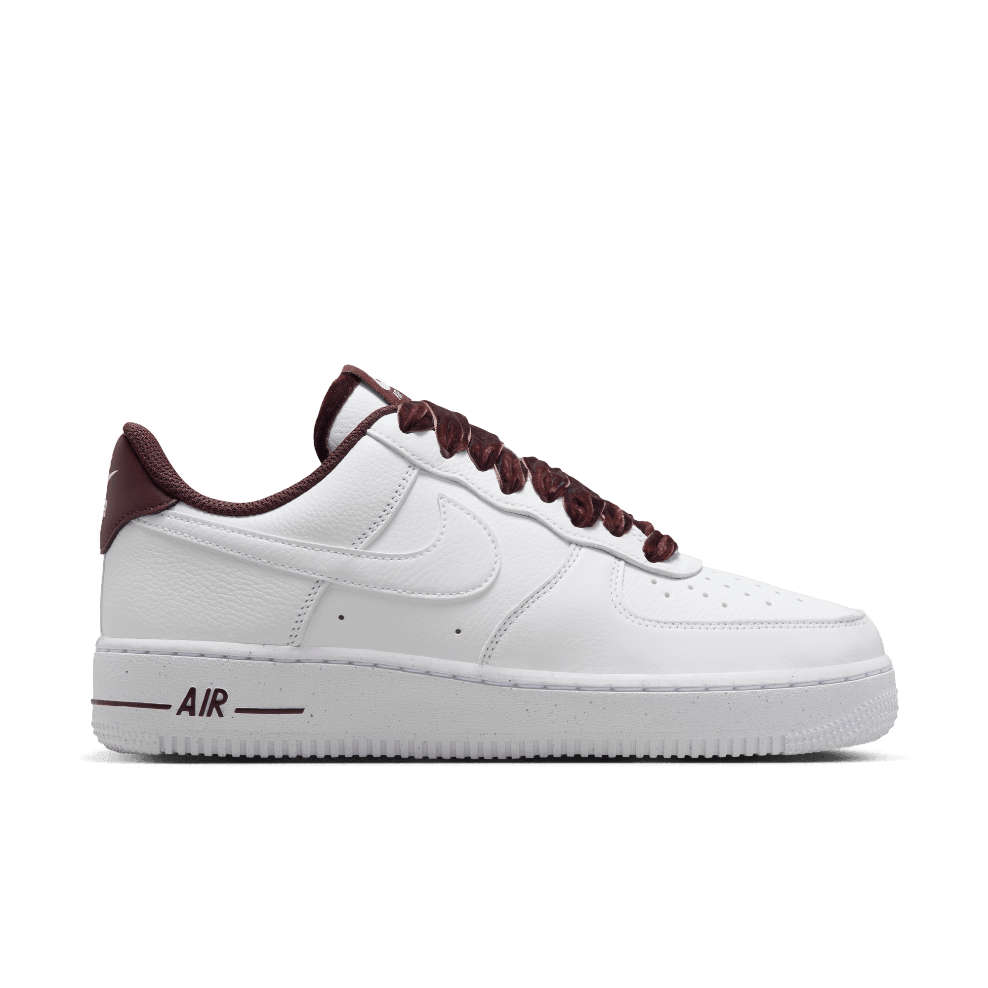 Women's Nike Air Force 1 '07 Vintage "White Burgundy Crush"