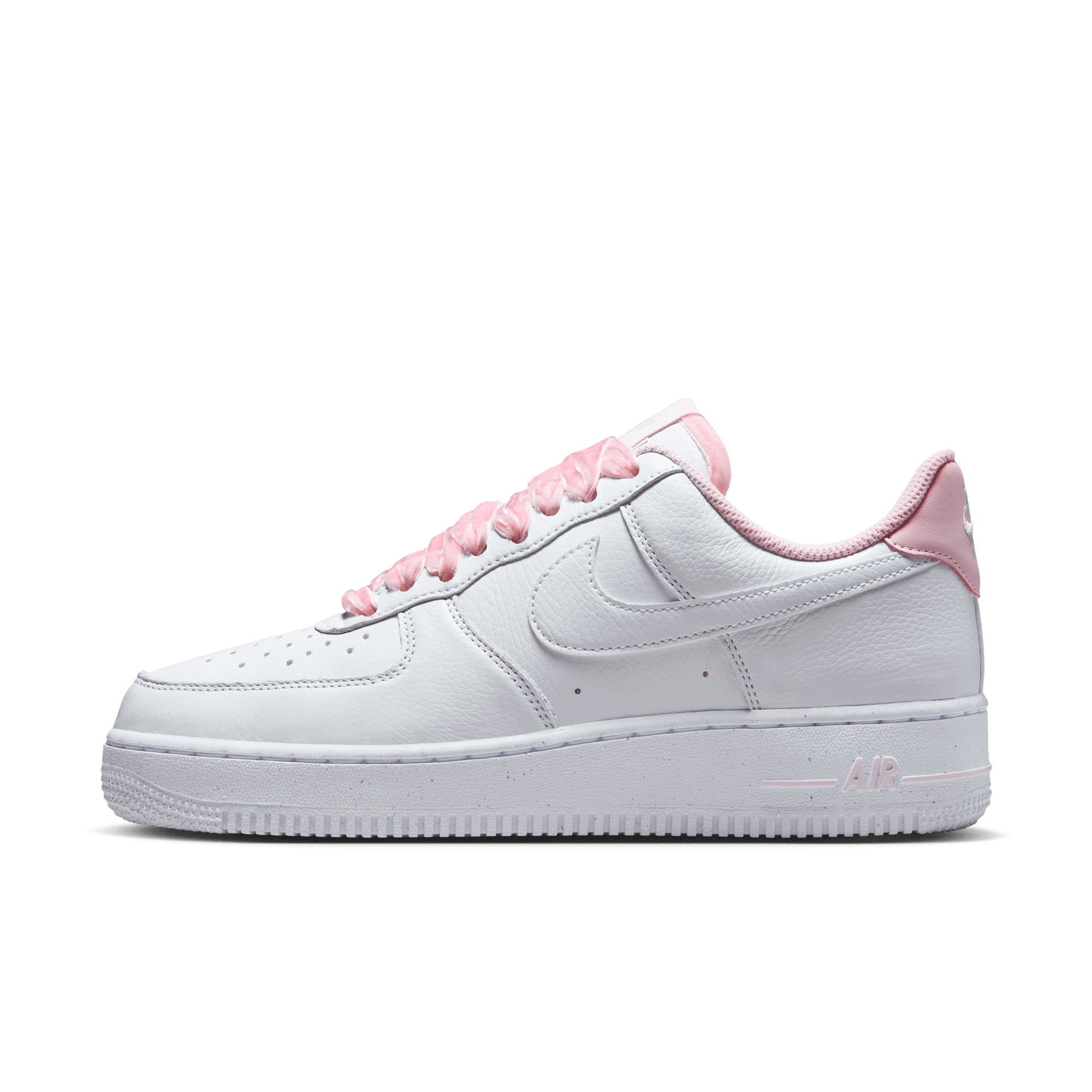 Women's Nike Air Force 1 '07 Vintage "Pink Foam Velvet Laces"