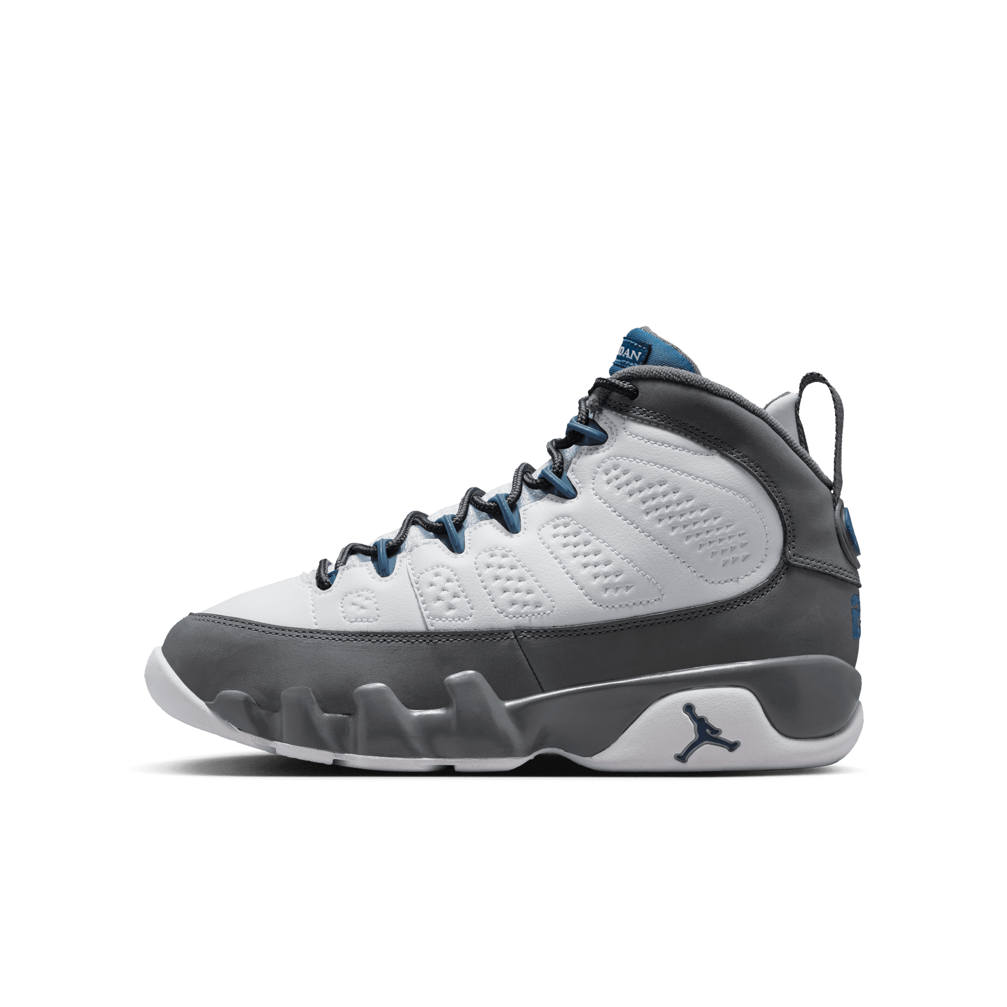 Big Kids' Air Jordan 9 Retro "French Blue"