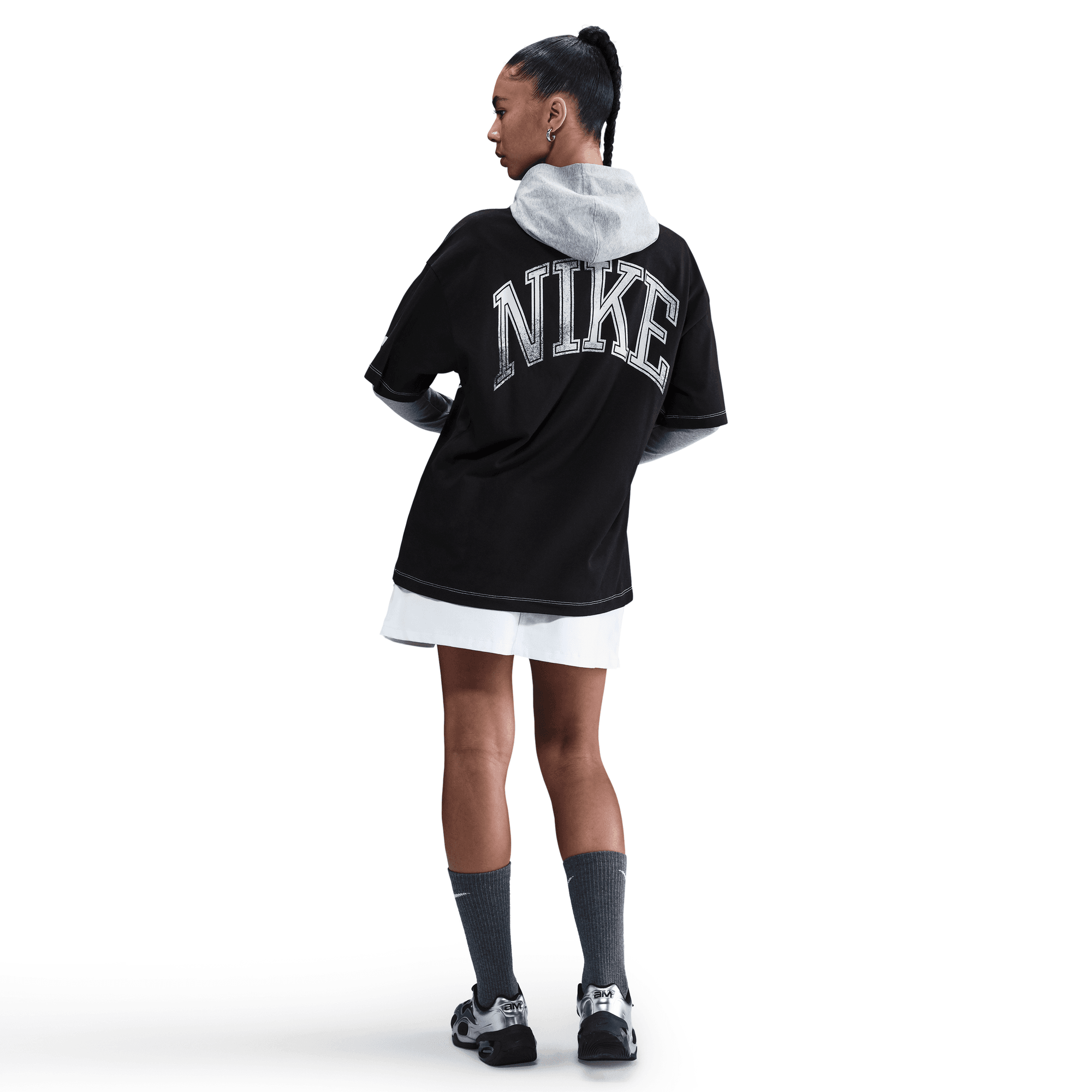 Women's Nike Sportswear Short-Sleeve T-Shirt "Black"