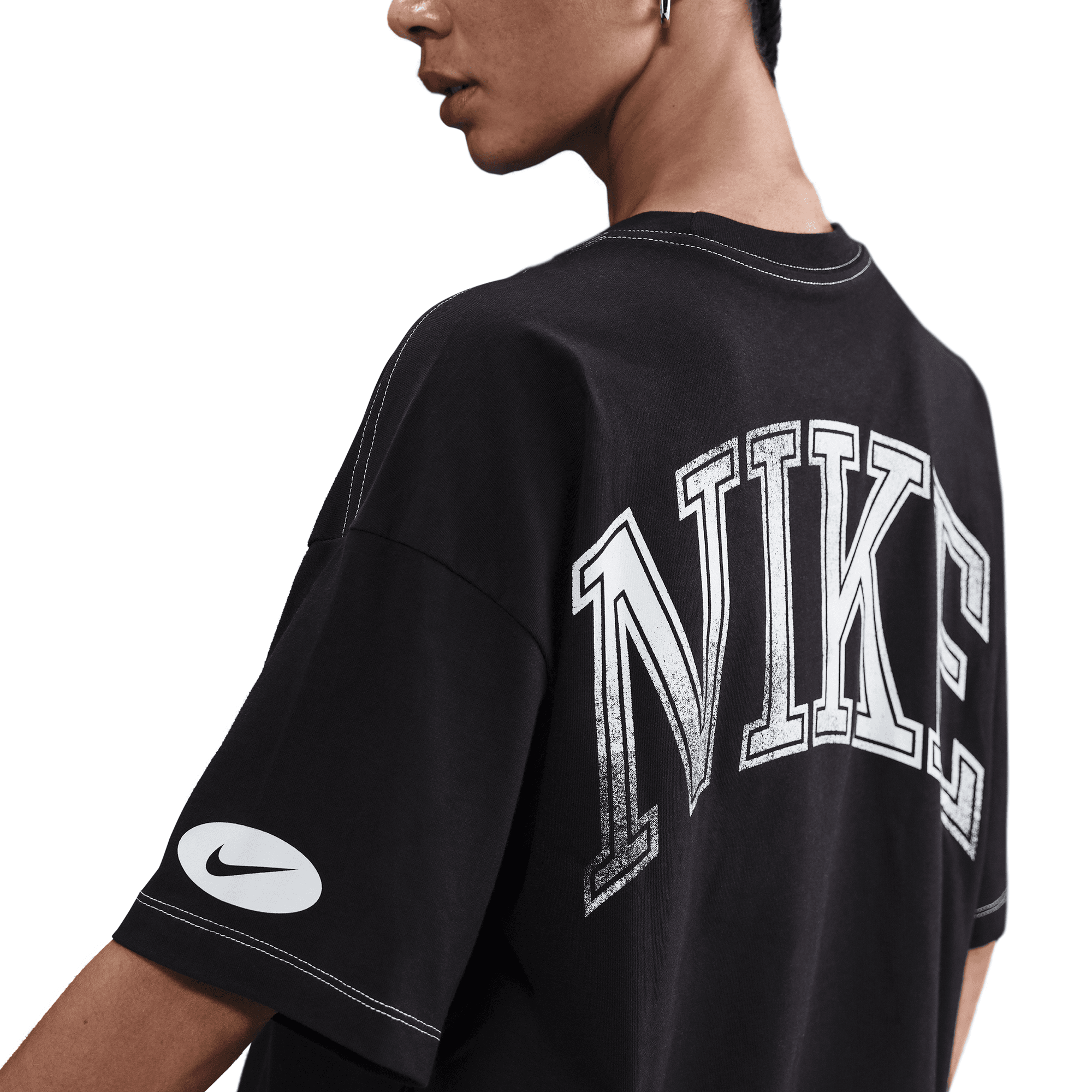 Women's Nike Sportswear Short-Sleeve T-Shirt "Black"