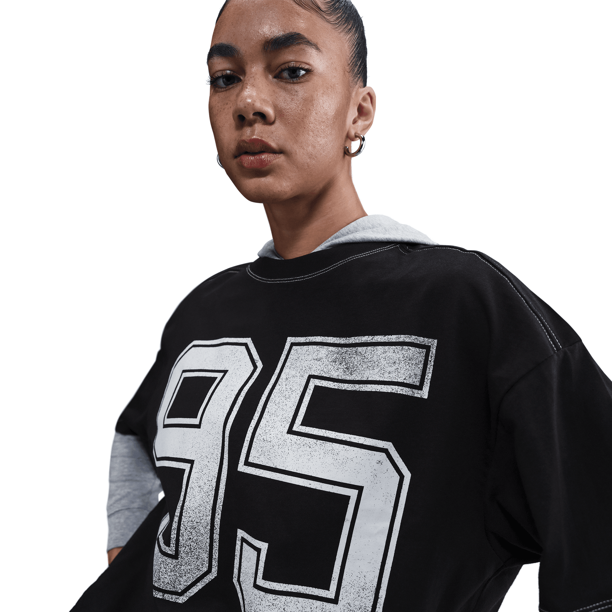 Women's Nike Sportswear Short-Sleeve T-Shirt "Black"