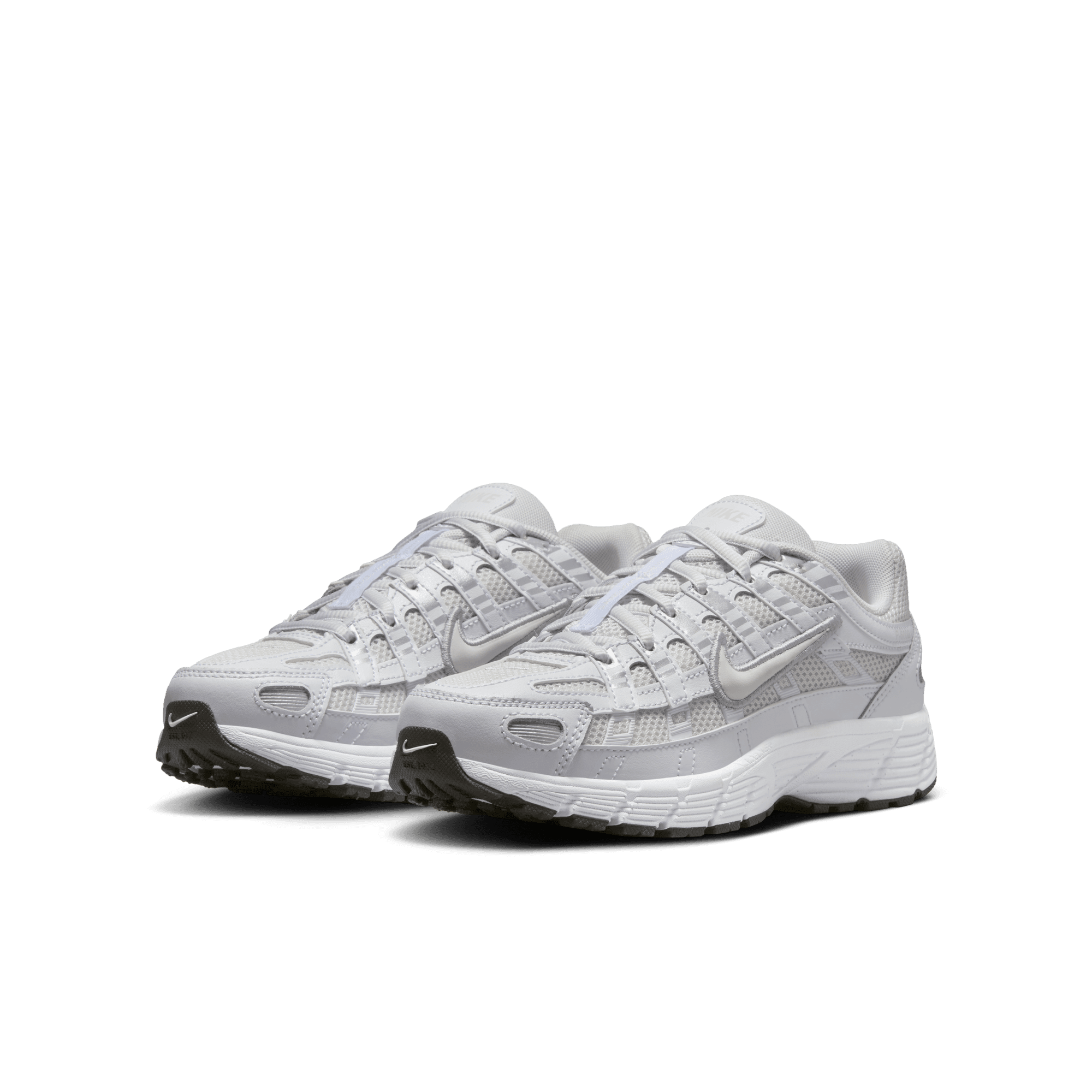 Big Kids' Nike P-6000 "Platinum Tint White"