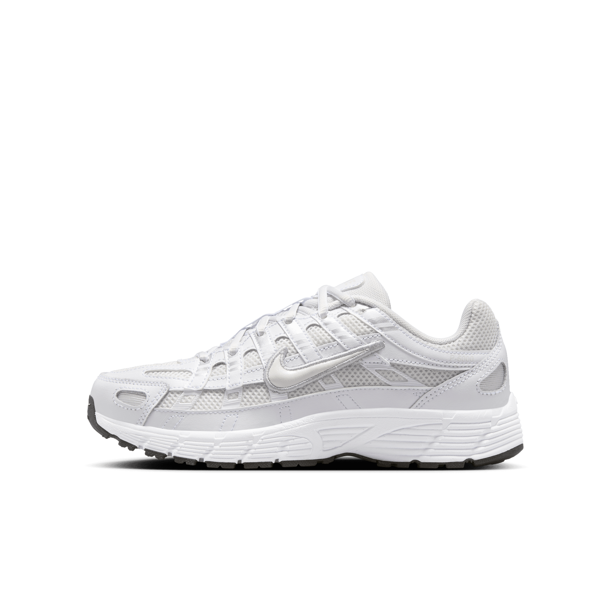 Big Kids' Nike P-6000 "Platinum Tint White"