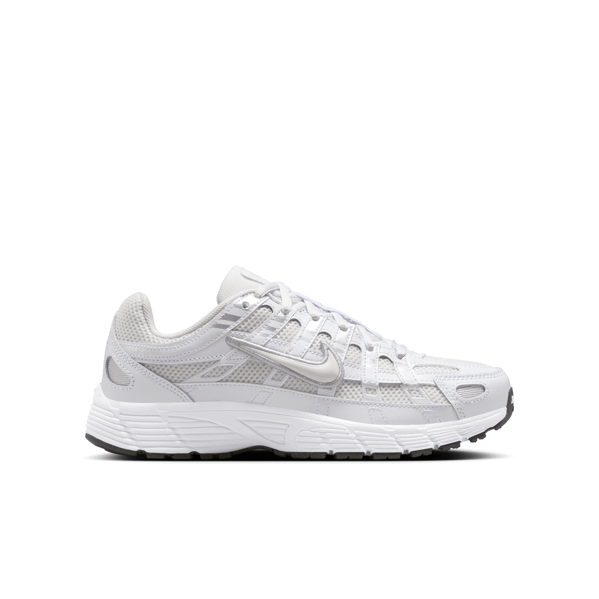 Big Kids' Nike P-6000 "Platinum Tint White"