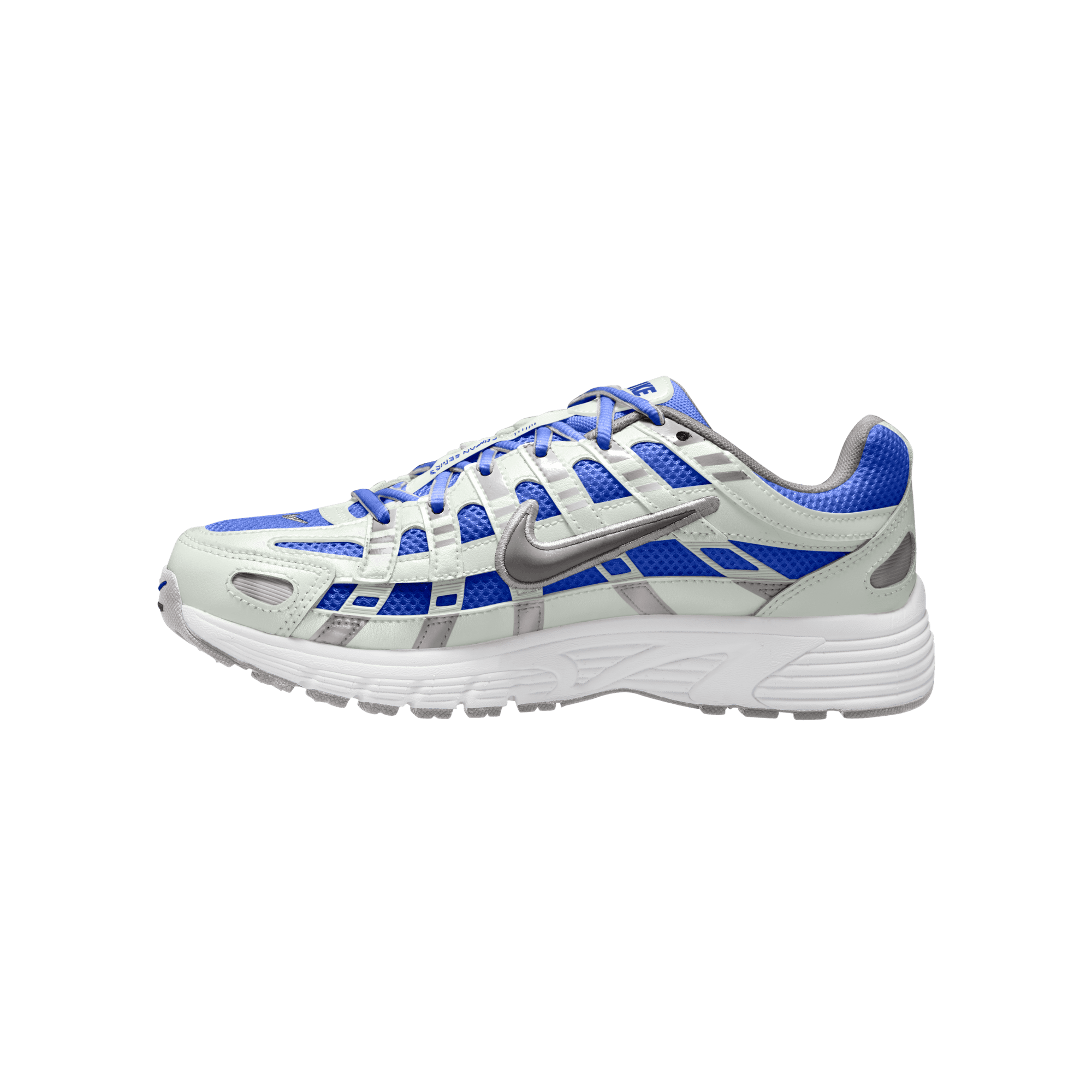Big Kids' Nike P-6000 "Metallic Silver Racer Blue" (Unisex)