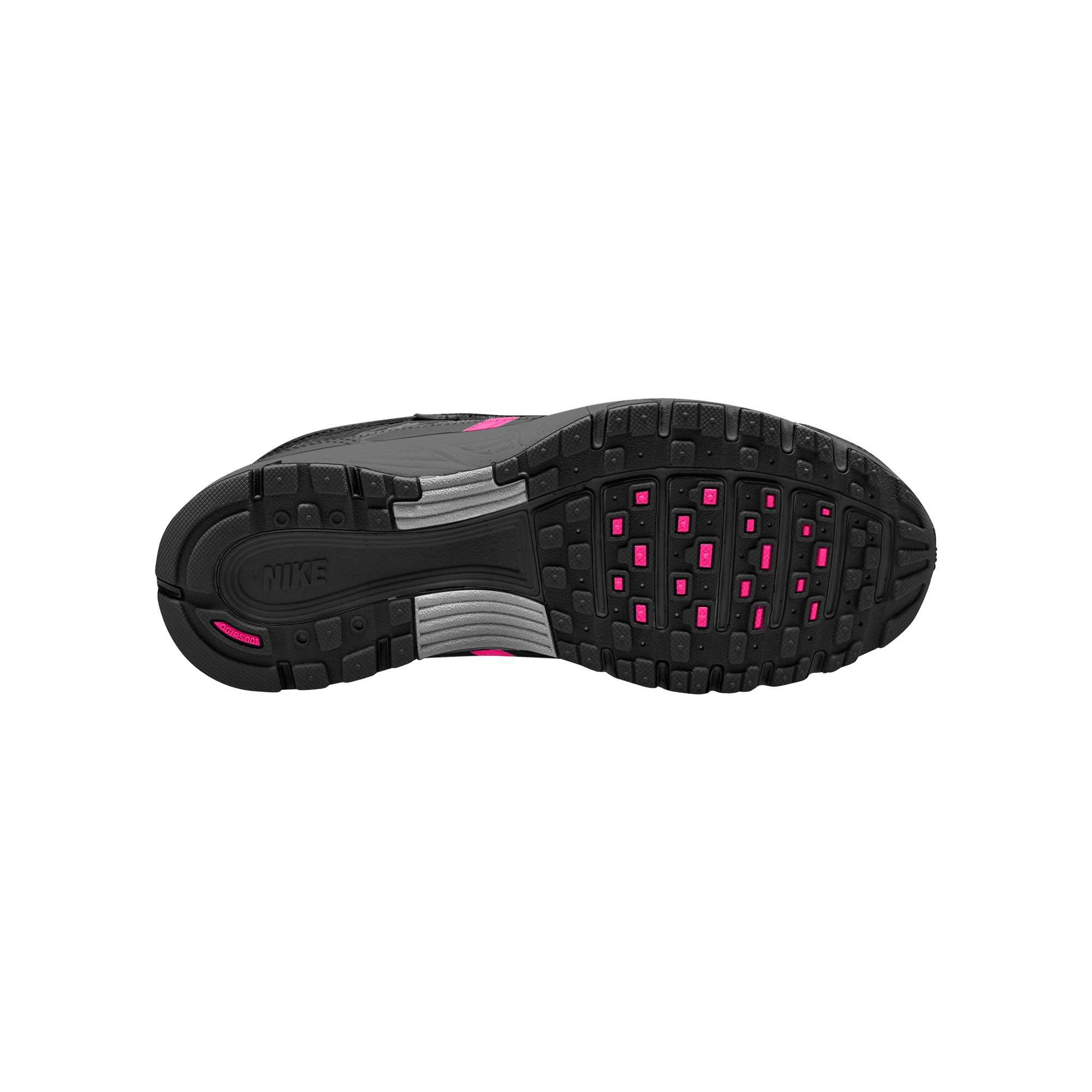 Big Kids' Nike P-6000 "Pink Blast Metallic Silver Black"