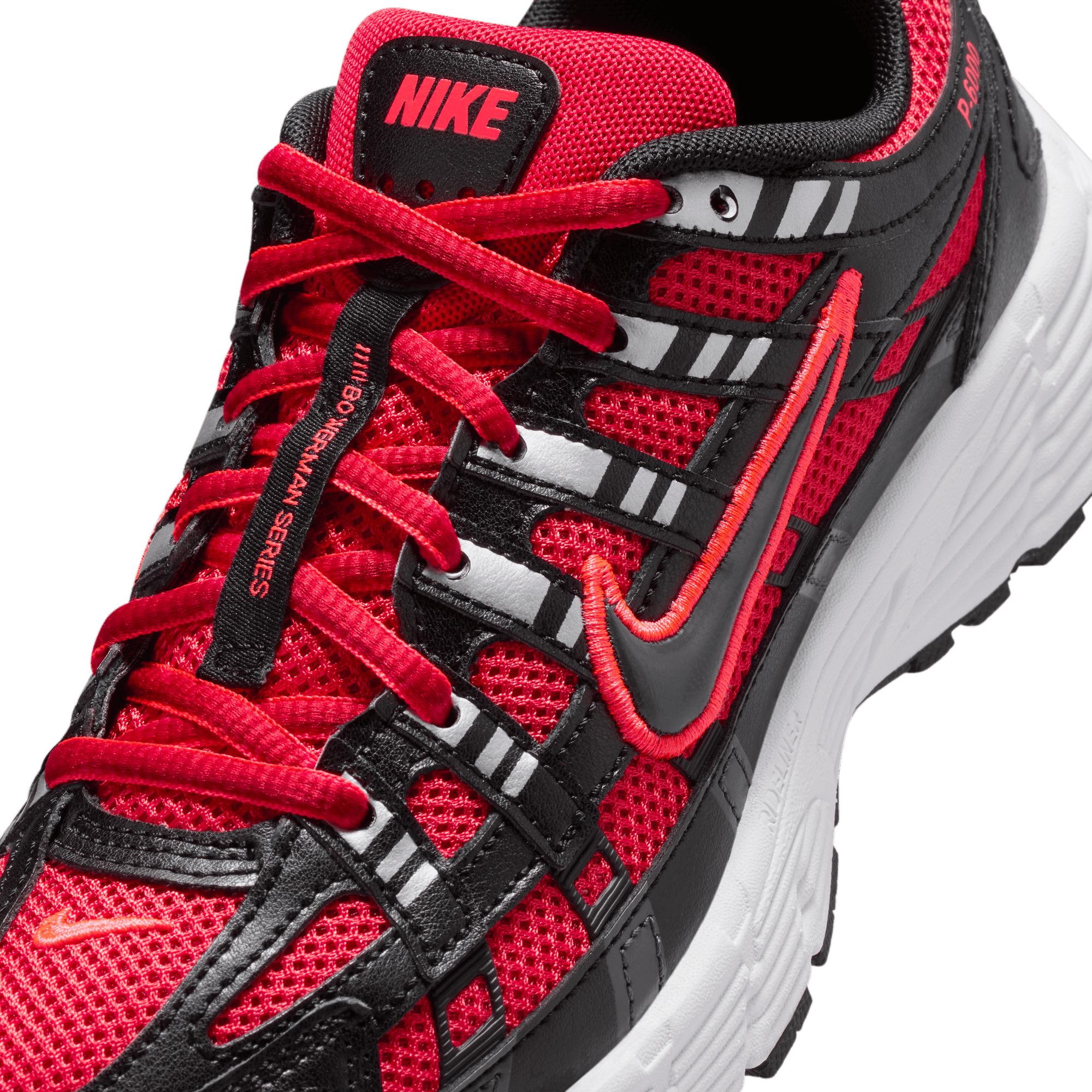 Big Kids' Nike P-6000 "University Red Metallic Silver"