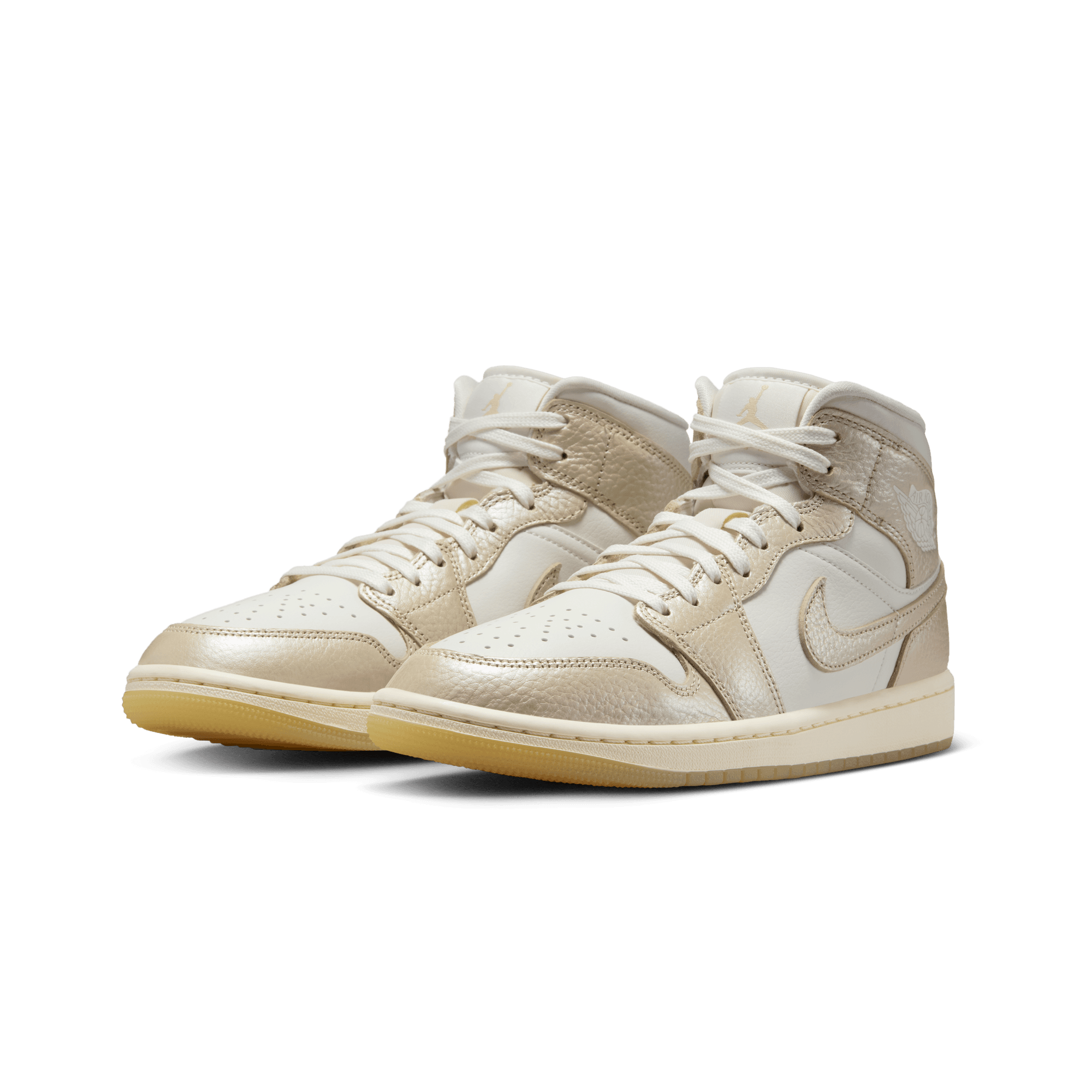 Women's Air Jordan 1 Mid SE "Metallic Team Gold"