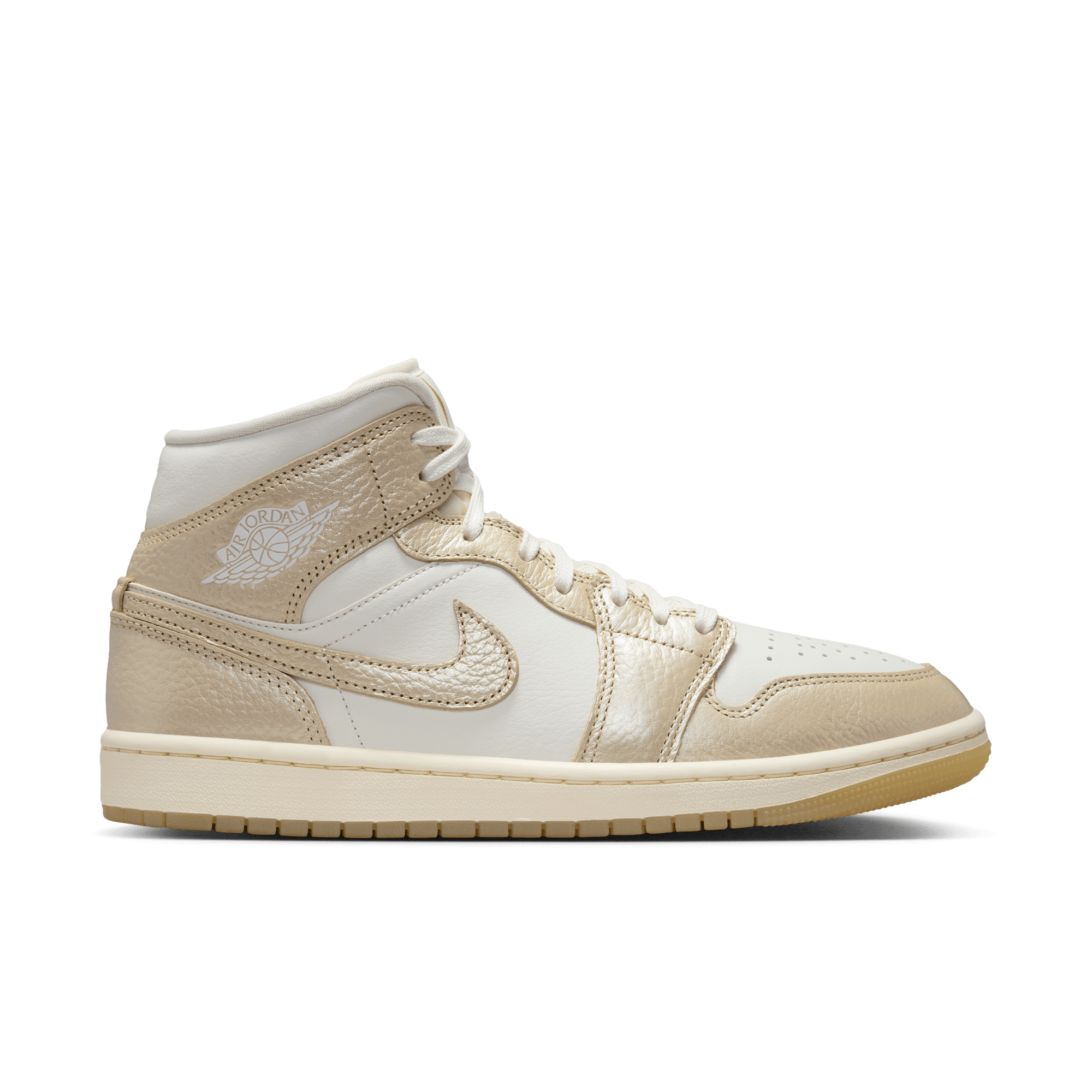 Women's Air Jordan 1 Mid SE "Metallic Team Gold"