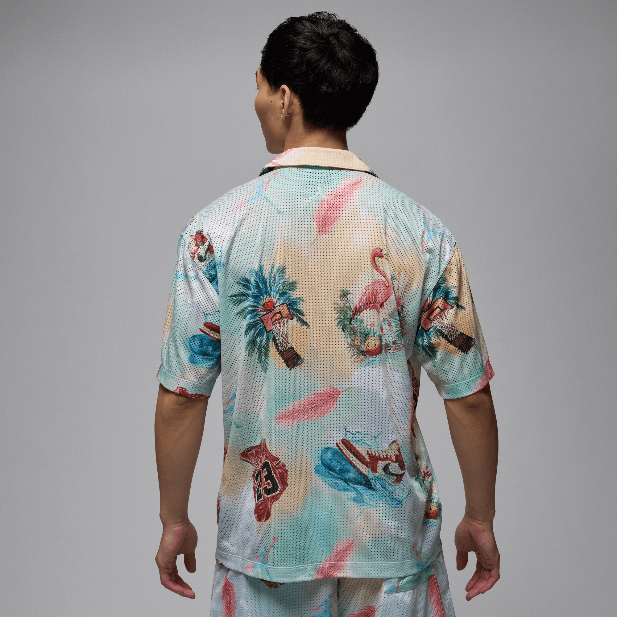 Men's Jordan Essentials Printed Camp Top