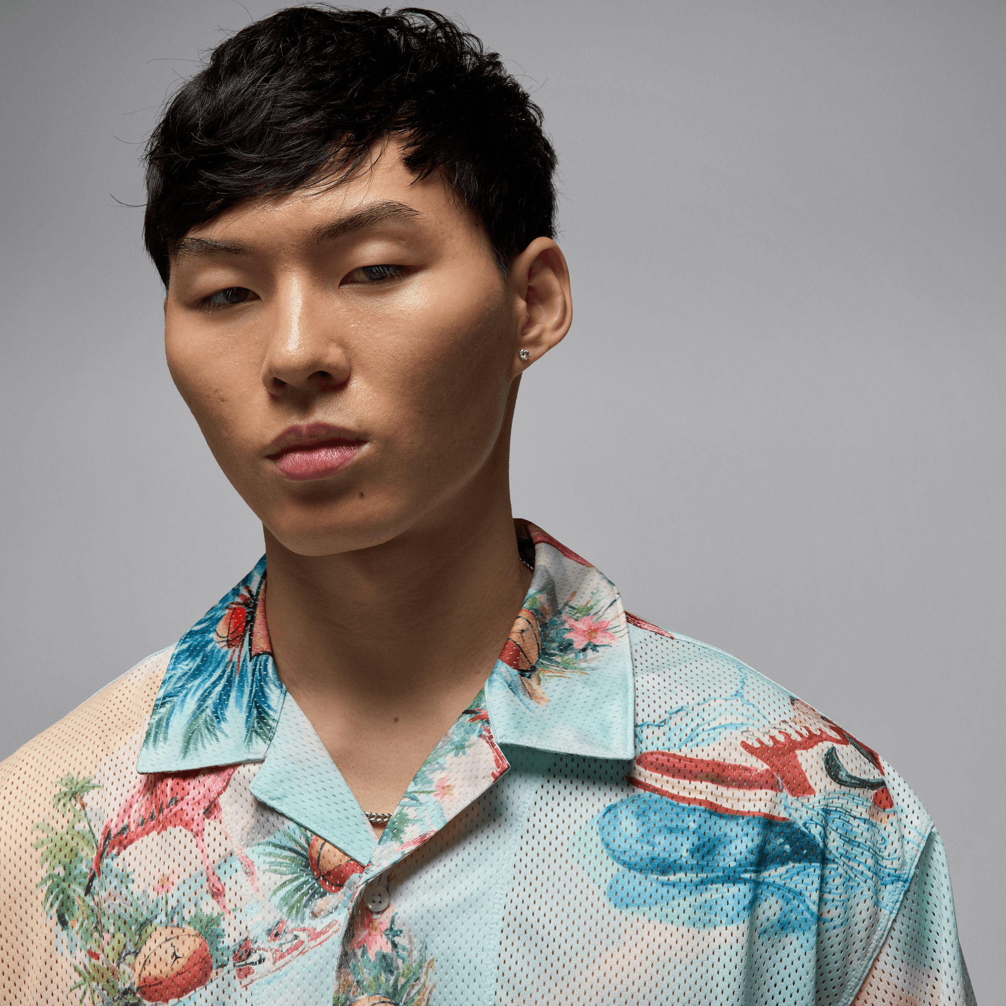 Men's Jordan Essentials Printed Camp Top