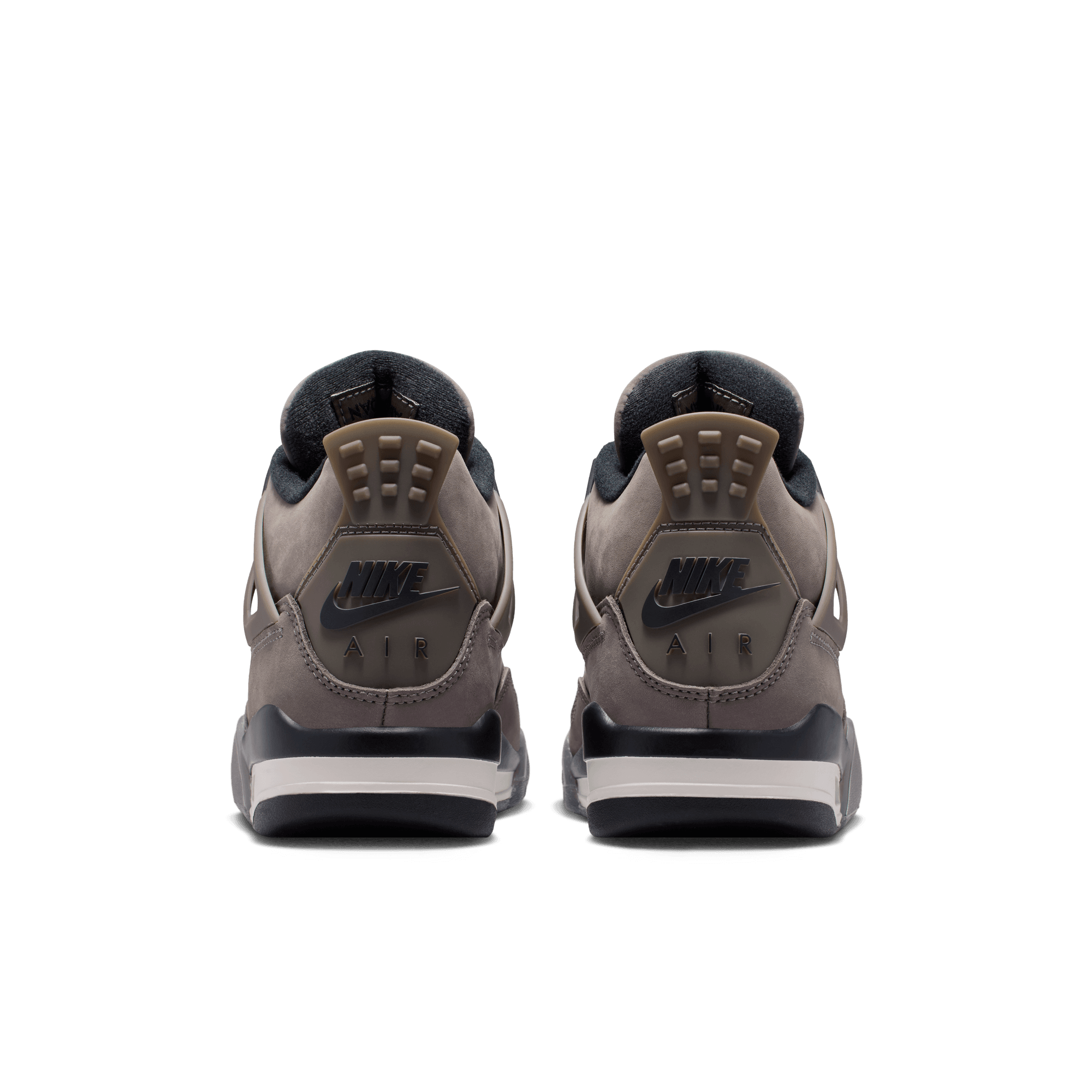 Big Kids' Air Jordan 4 Retro "Cave Stone and Black"