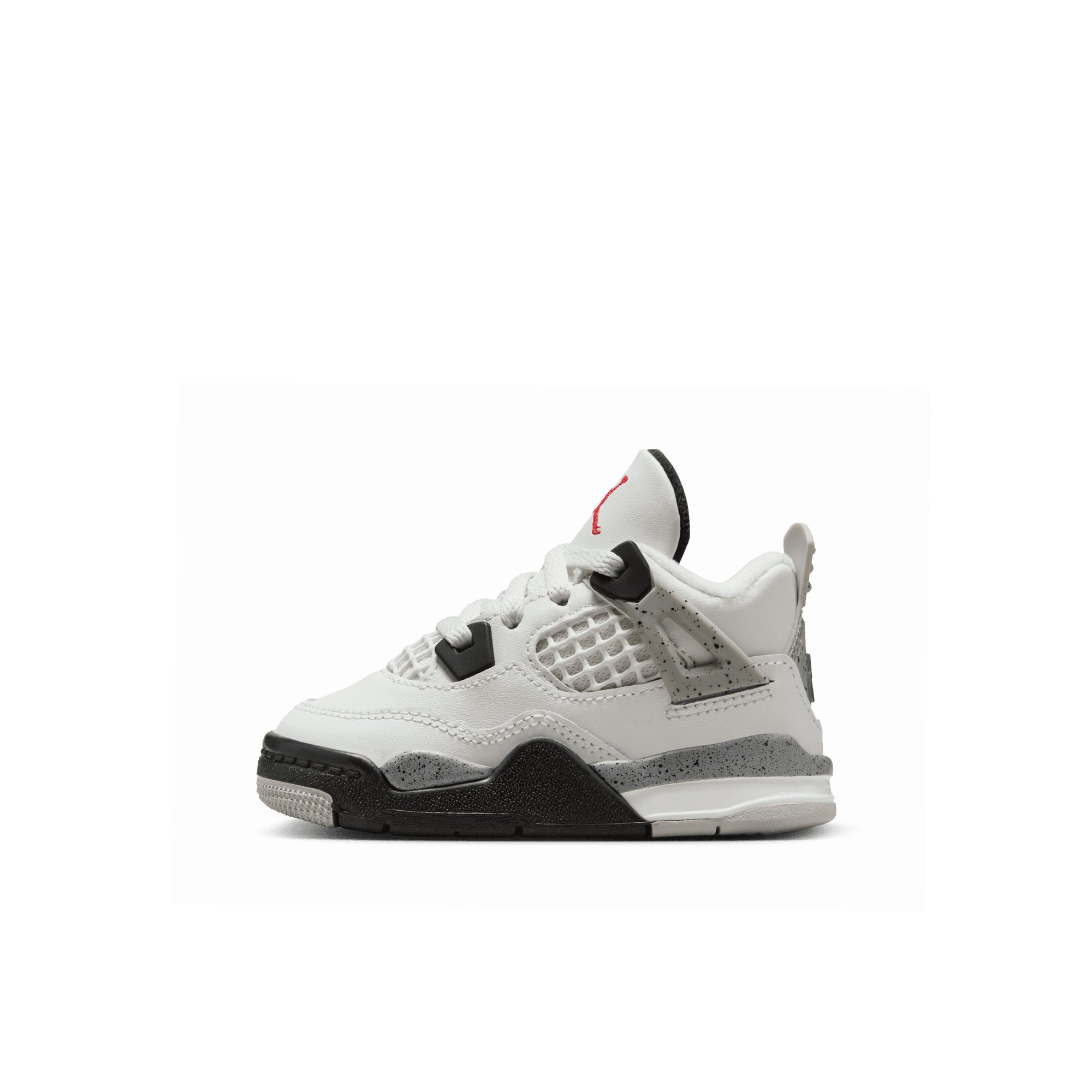 Baby/Toddler Jordan 4 Retro "White Cement" (TD)