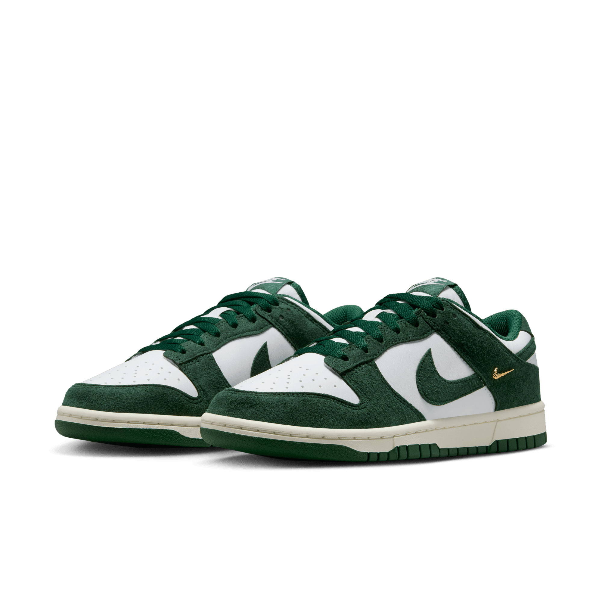Women's Nike Dunk Low "Gorge Green Mini Swoosh"