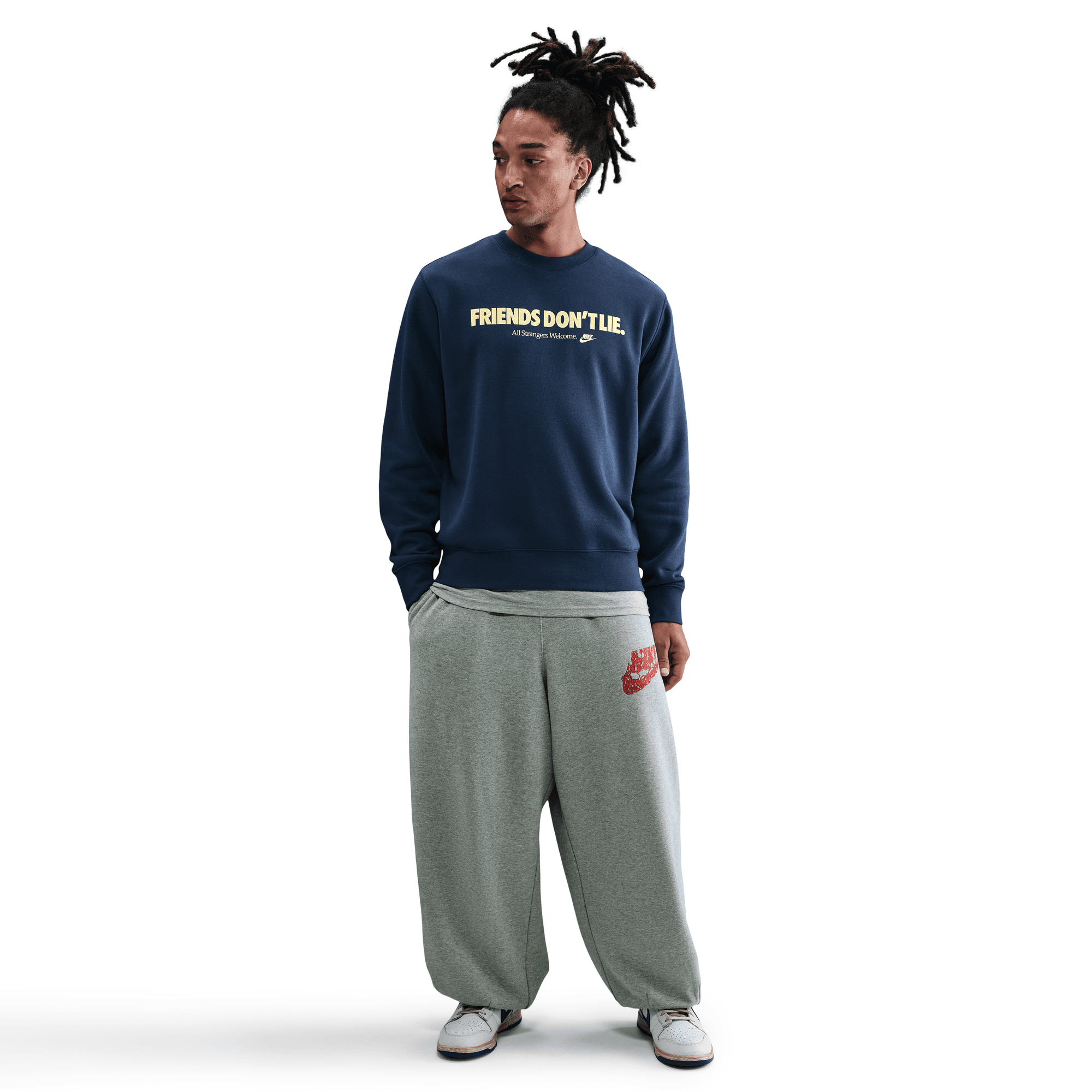 Men's Nike Sportswear Club Crew Sweatshirt "Stranger Things"