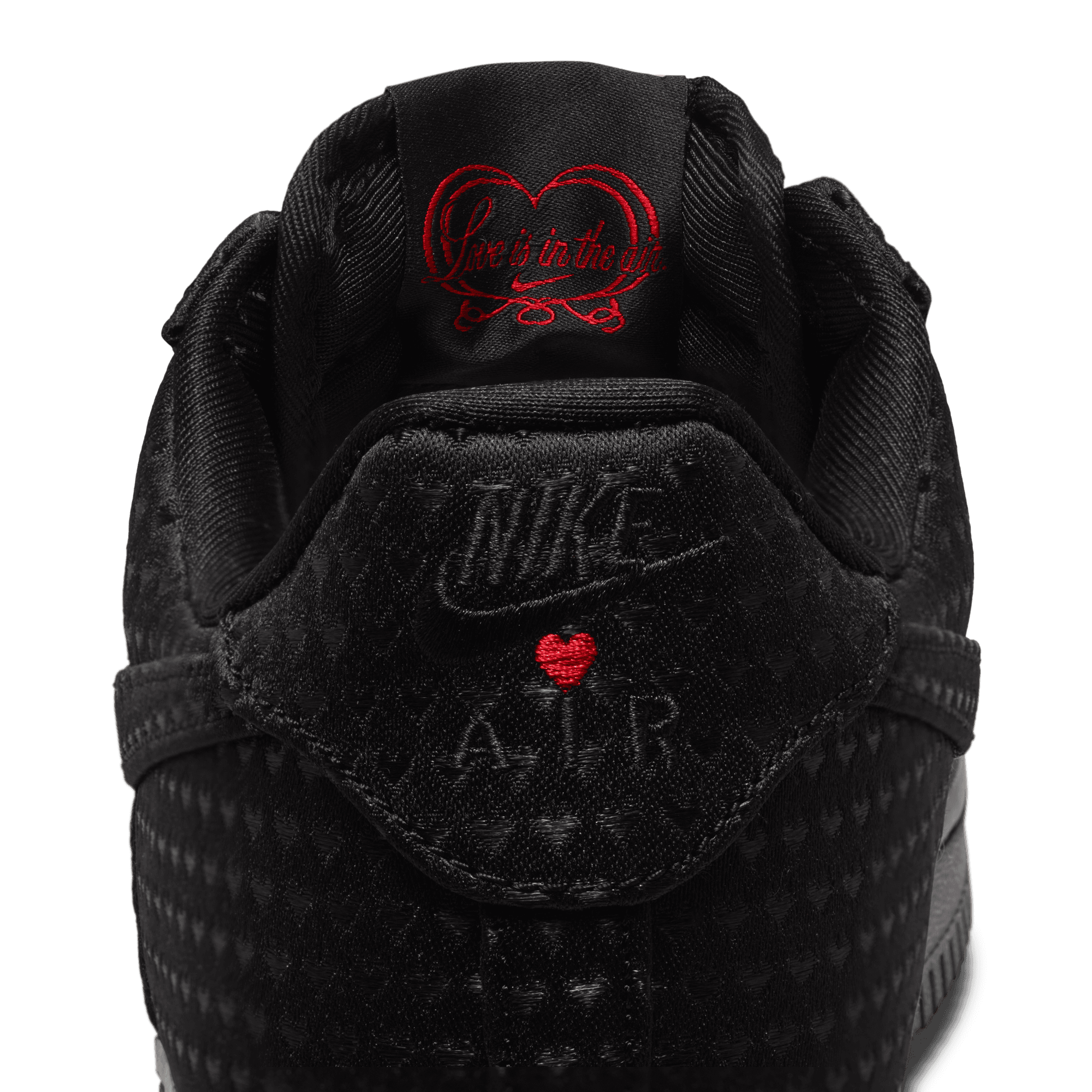 Men's Nike Air Force 1 Retro "Valentine's Day Triple Black"