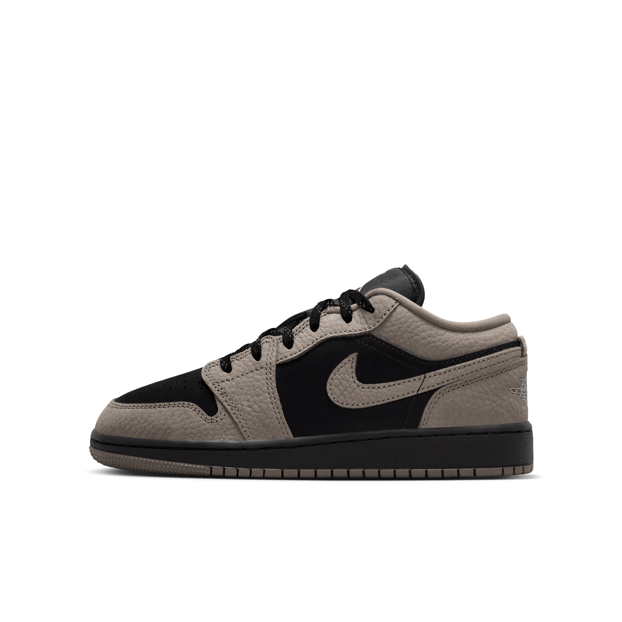 Big Kids' Air Jordan 1 Low SE "Olive Grey"