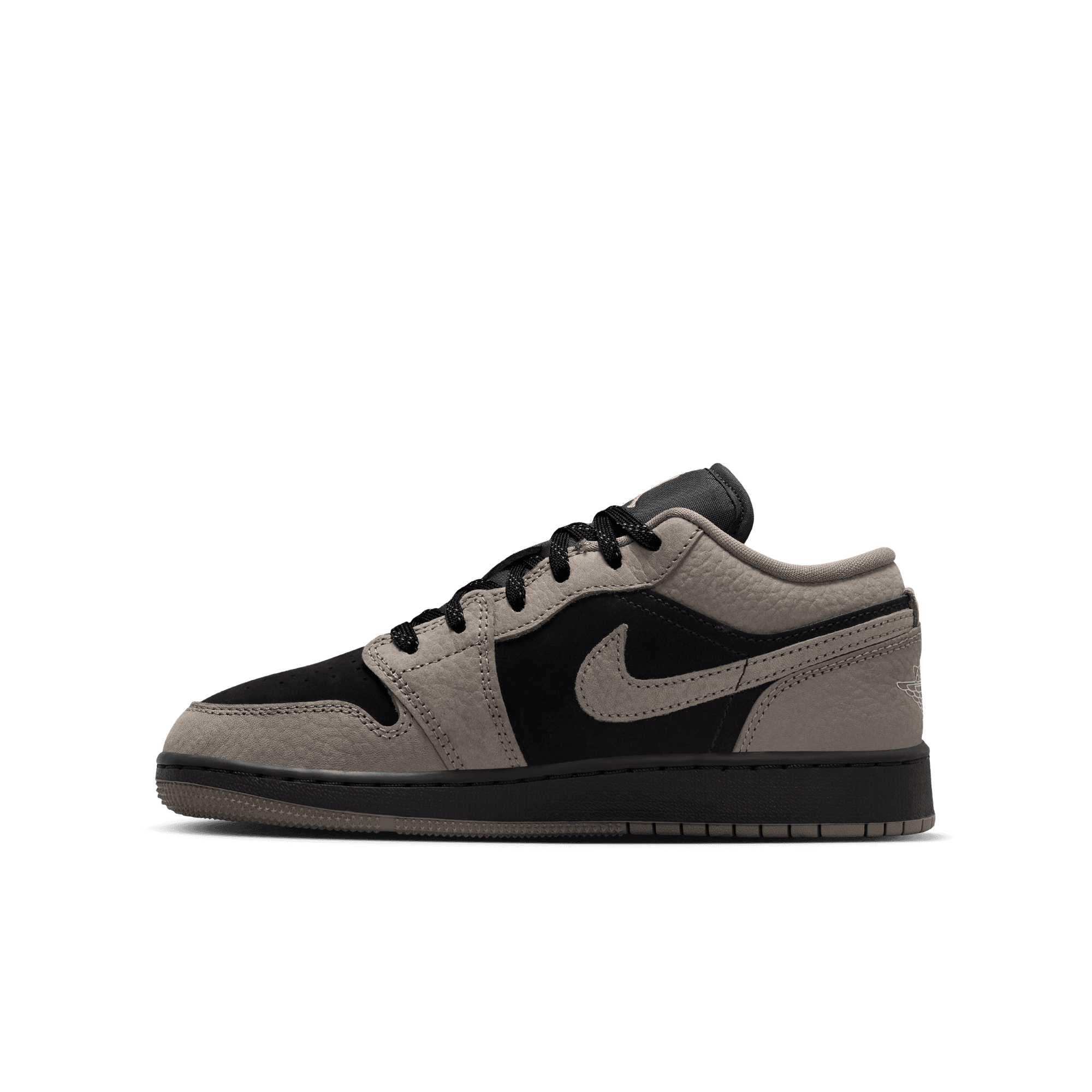 Big Kids' Air Jordan 1 Low SE "Olive Grey"
