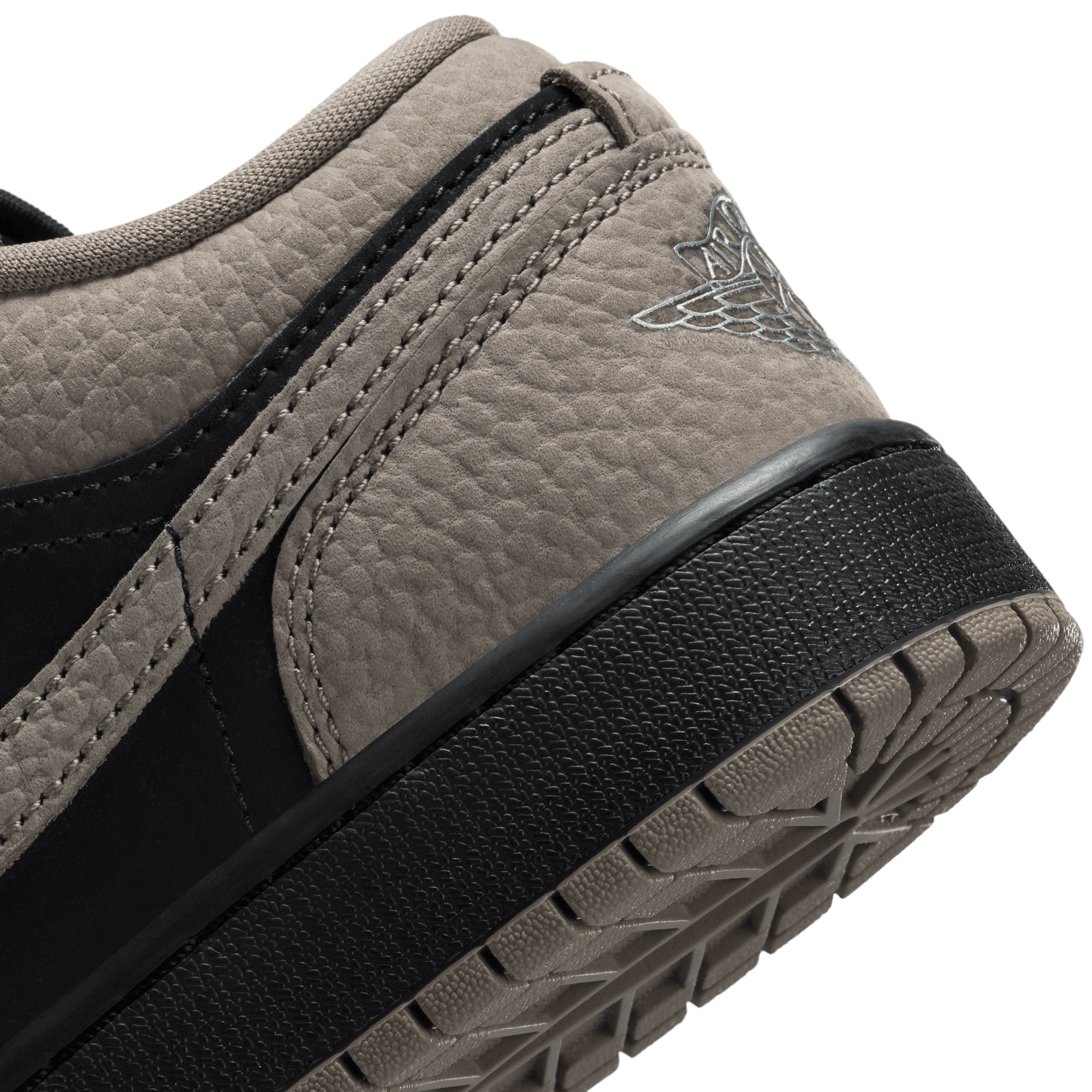 Big Kids' Air Jordan 1 Low SE "Olive Grey"