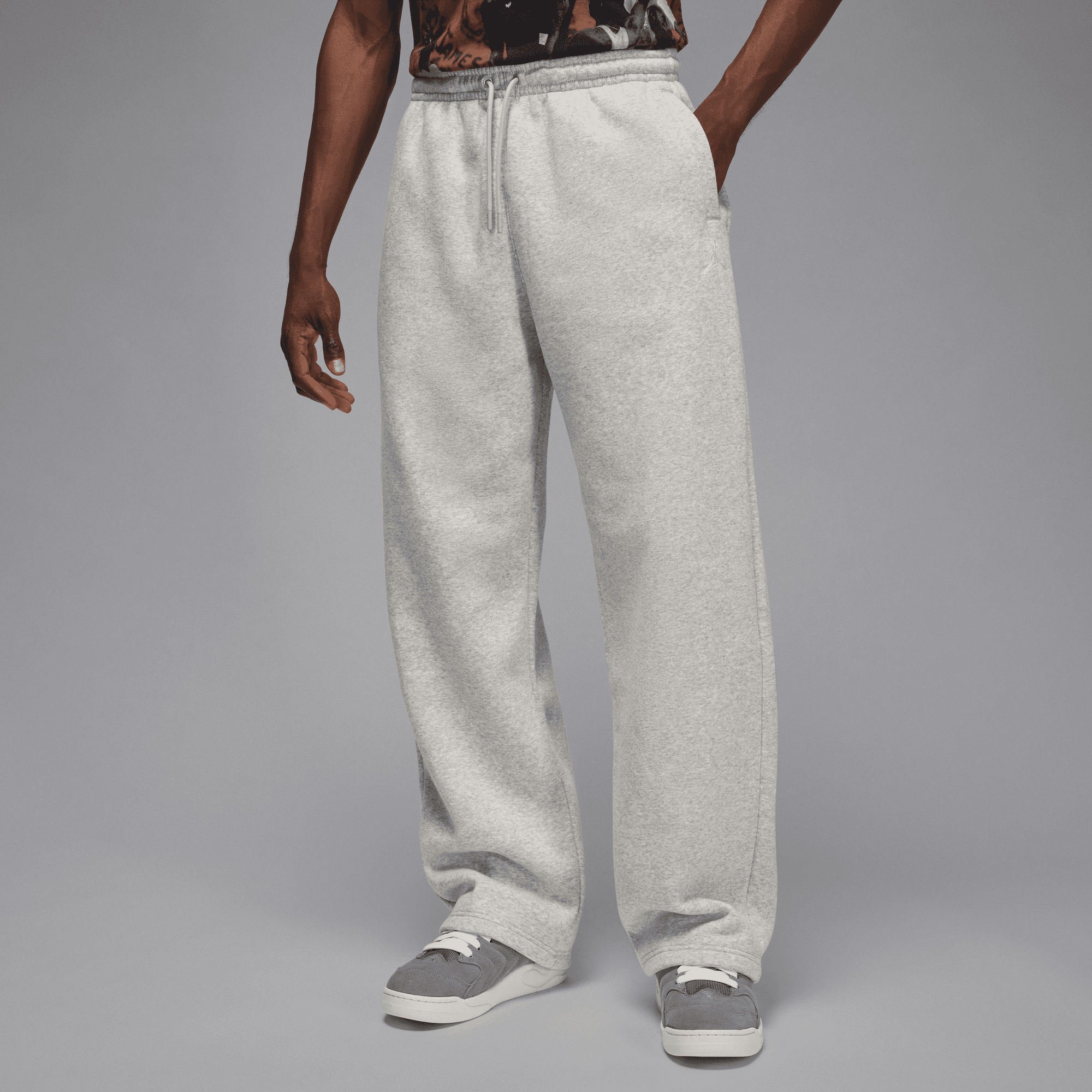 Men's Jordan Brooklyn Fleece Oversized Open-Hem Pants