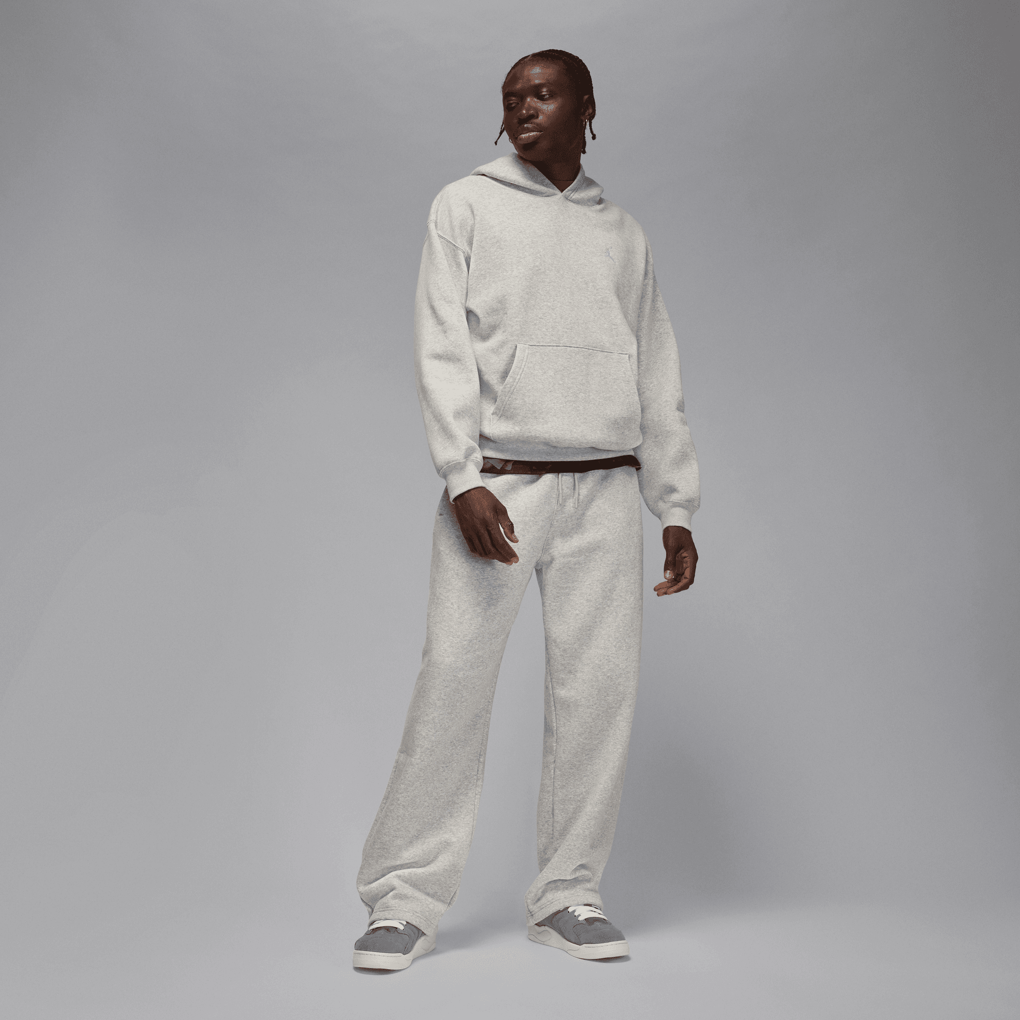 Men's Jordan Brooklyn Fleece Oversized Open-Hem Pants