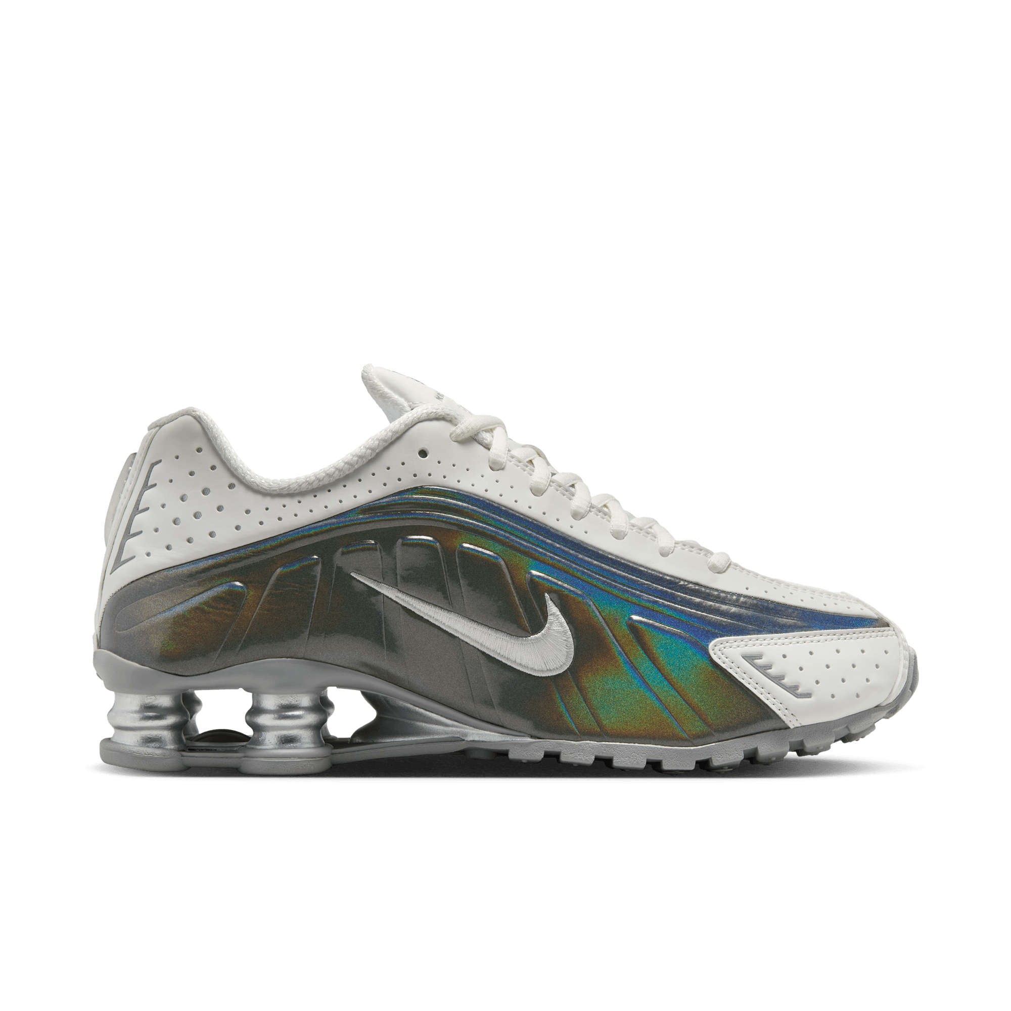 Women's Nike Shox R4 "White Iridescent"