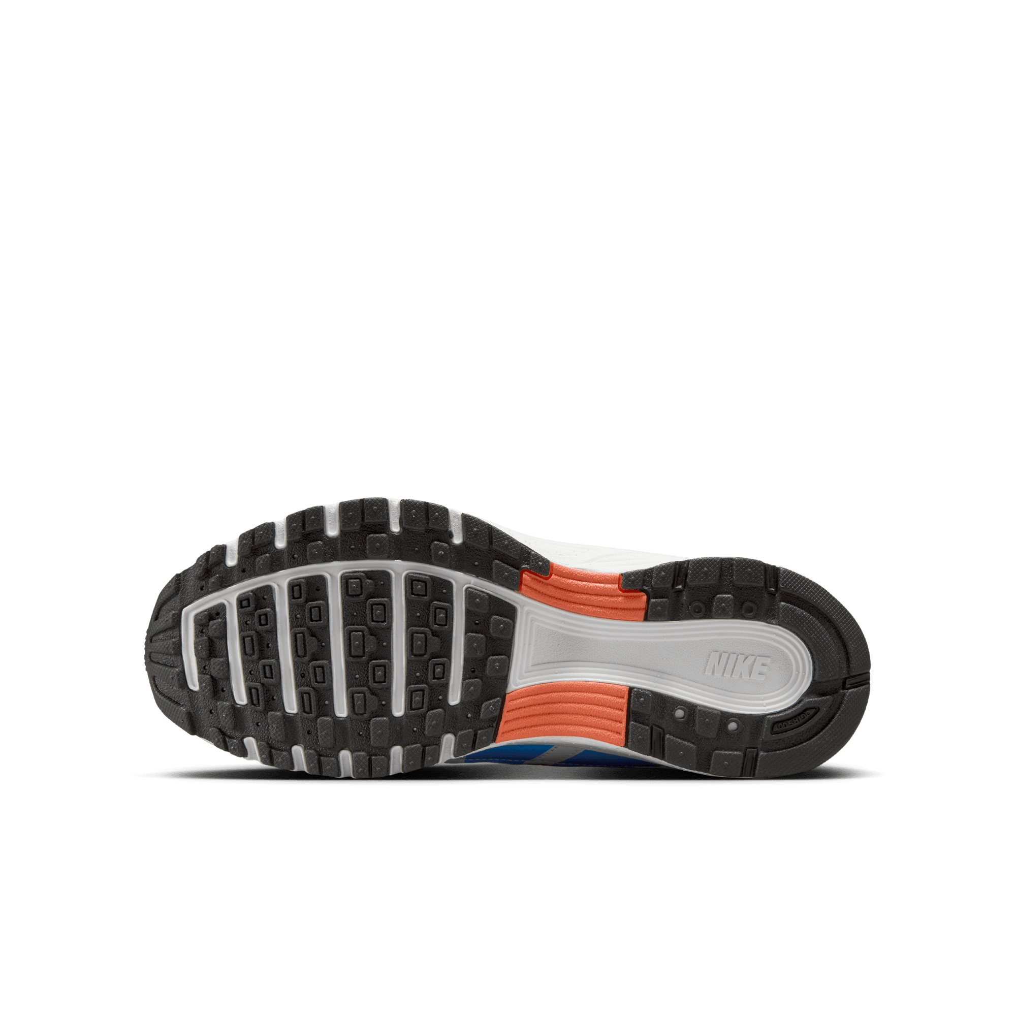 Big Kids' Nike P-6000 BG "White University Blue Stadium Green"