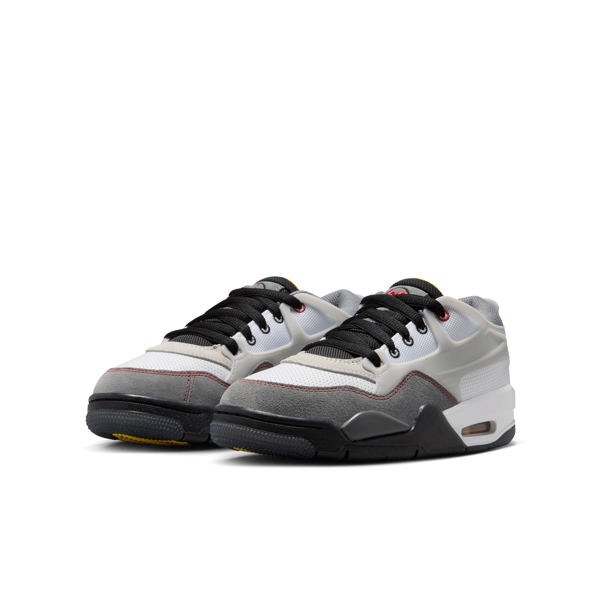 Big Kids' Air Jordan 4 RM BG Premium "Smoke Grey /Motorsports"