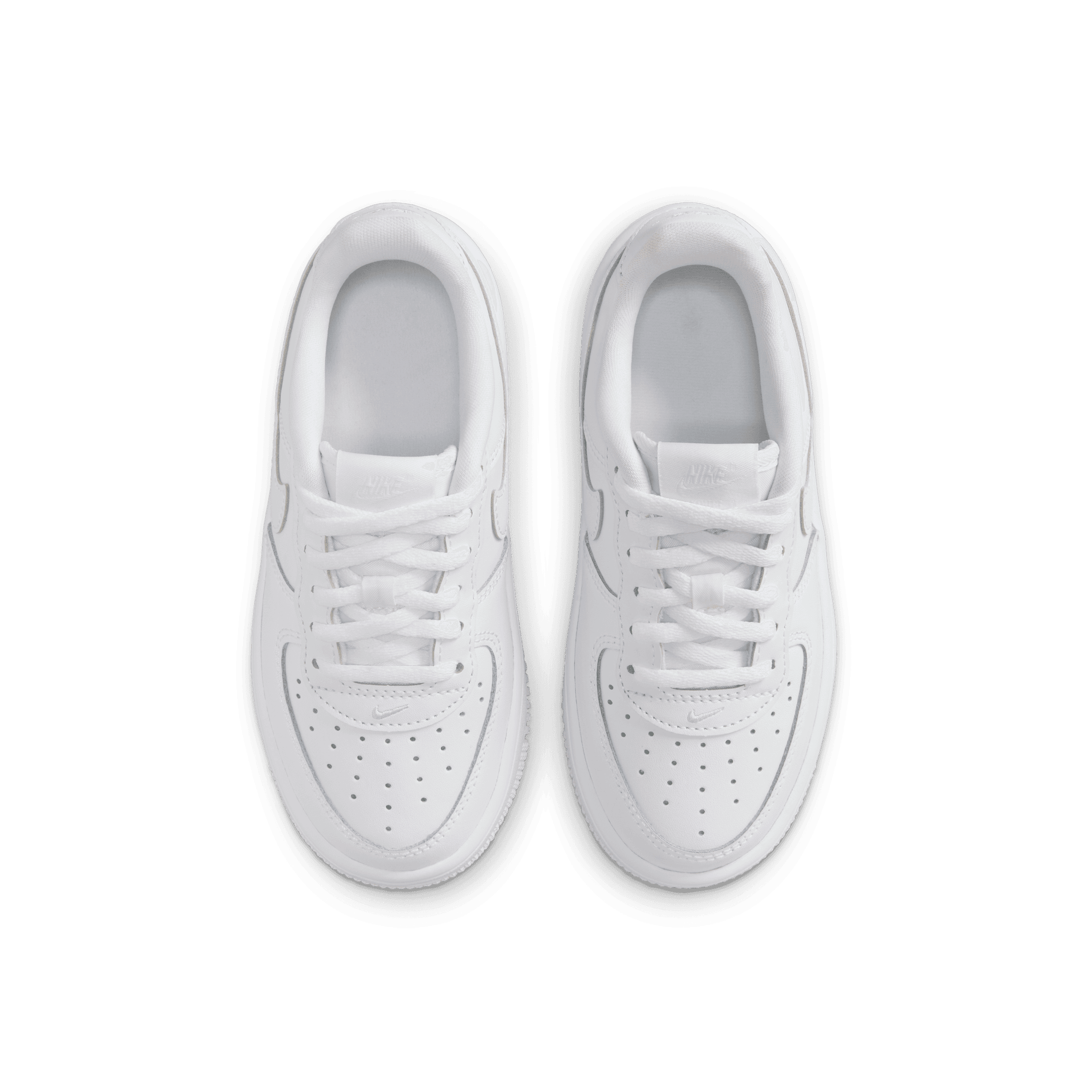 Little Kids' Nike Force 1 Low "Triple White"