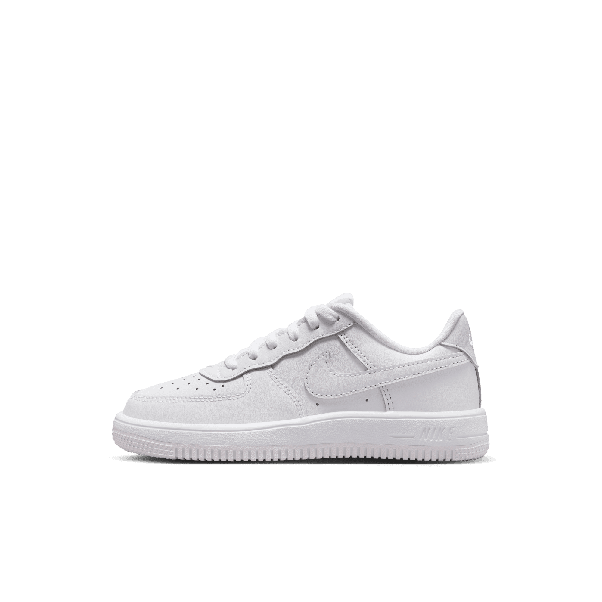 Little Kids' Nike Force 1 Low "Triple White"