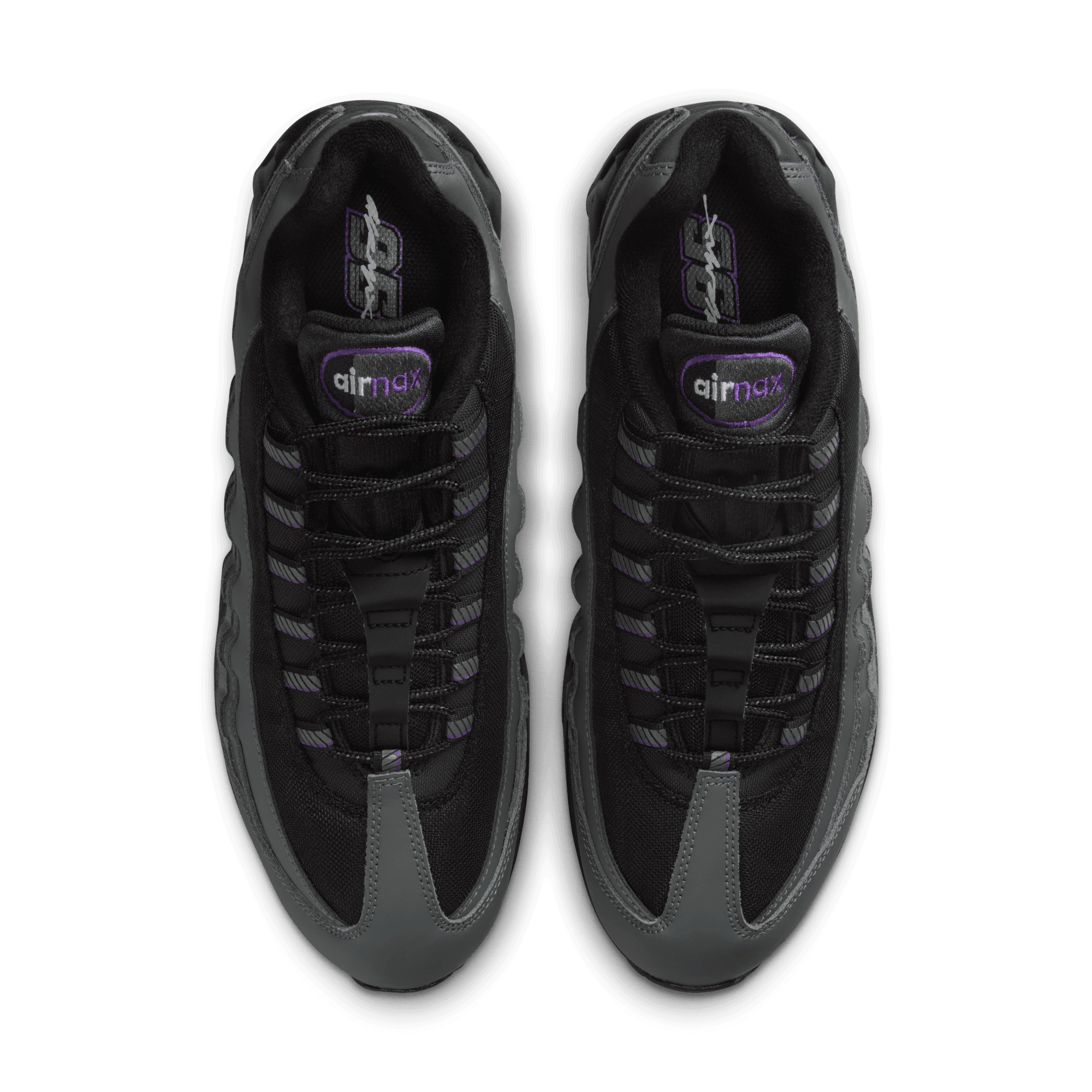 Men's Nike Air Max 95 Big Bubble "Iron Grey Wild Grape"