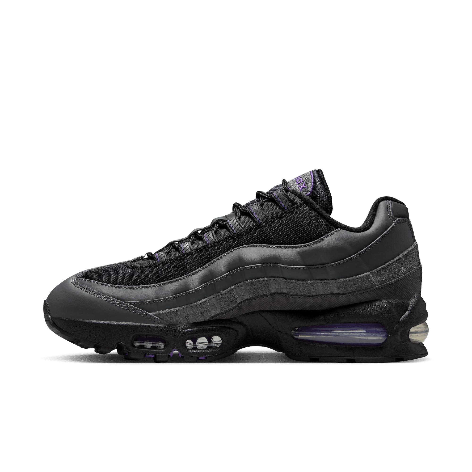 Men's Nike Air Max 95 Big Bubble "Iron Grey Wild Grape"