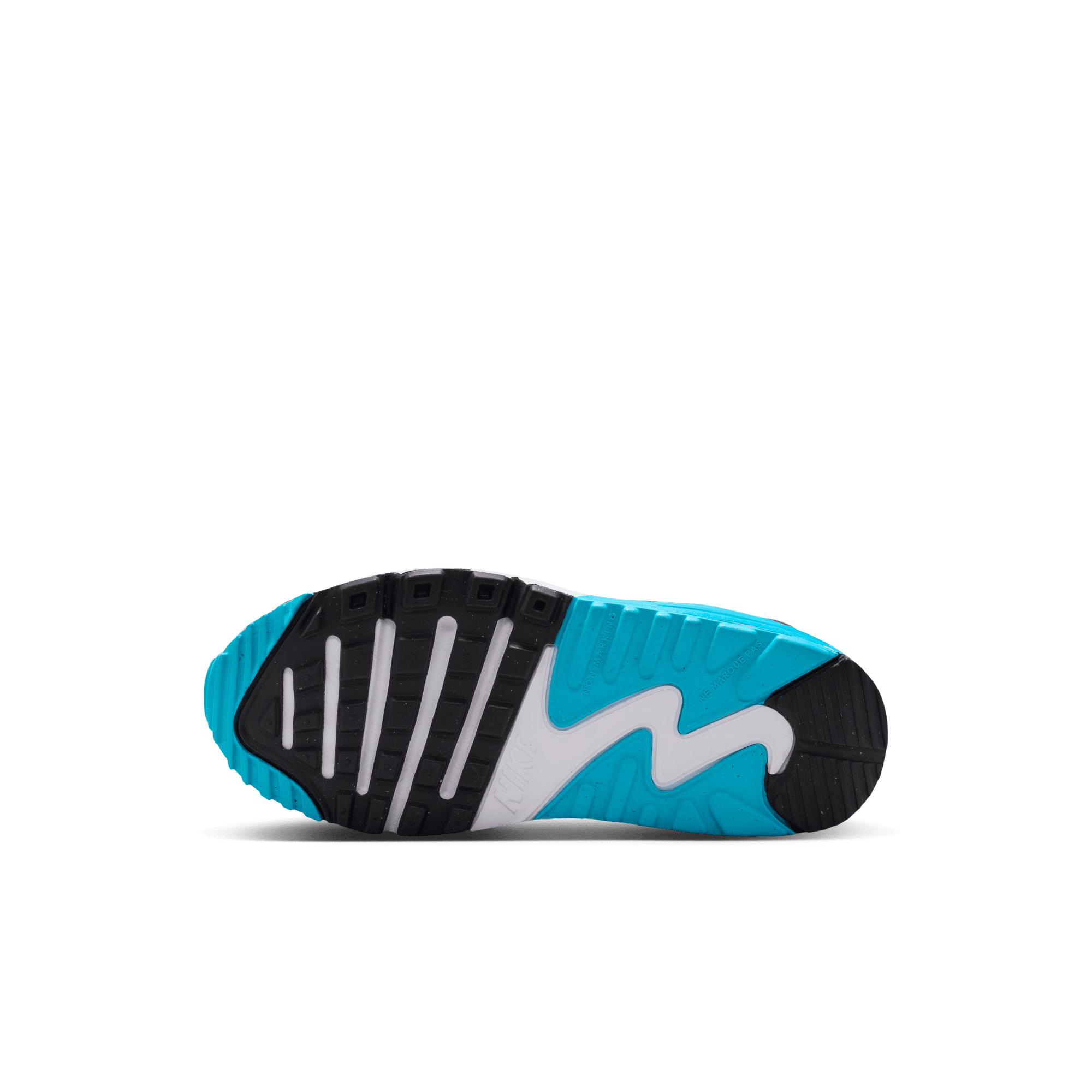 Little Kids' Nike Air Max 90 EasyOn "Platinum Tint Blue Lightning"