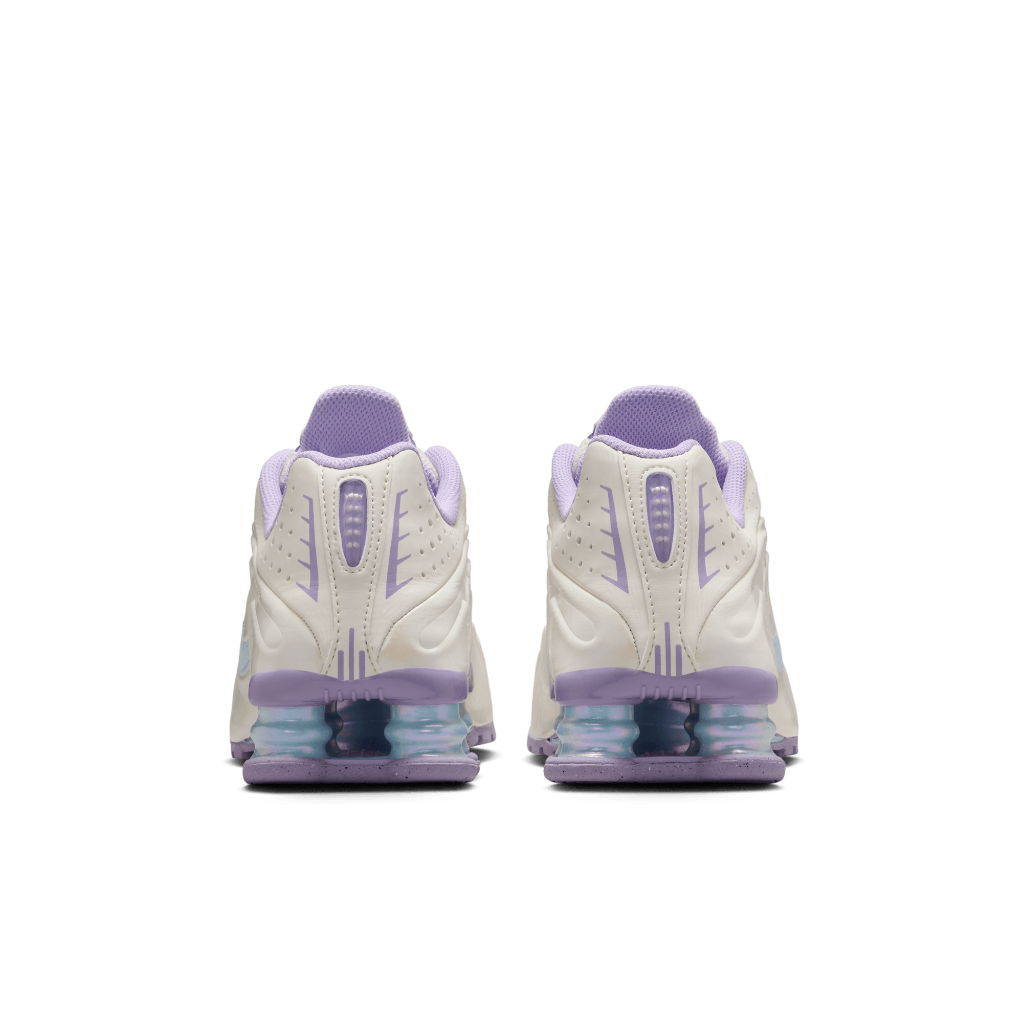 Big Kids' Nike Shox R4 "Soft Pearl Hydrangeas"