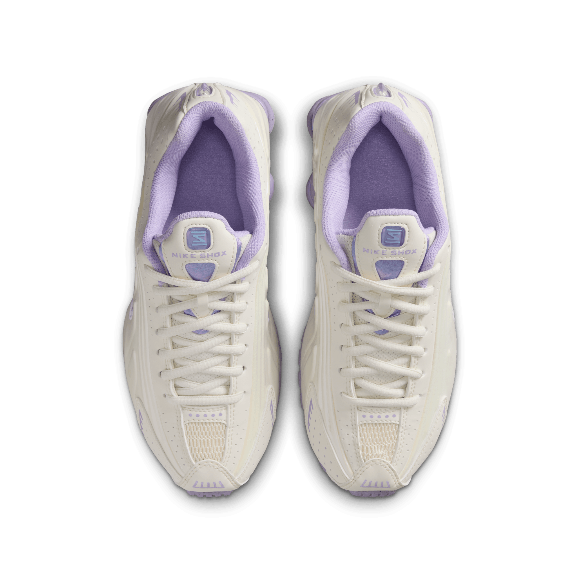 Big Kids' Nike Shox R4 "Soft Pearl Hydrangeas"