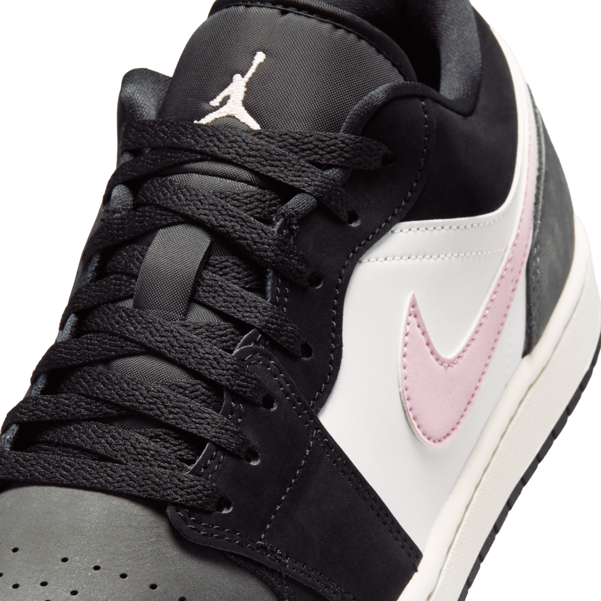 Men's Air Jordan 1 Low SE "Black Iced Carmine"