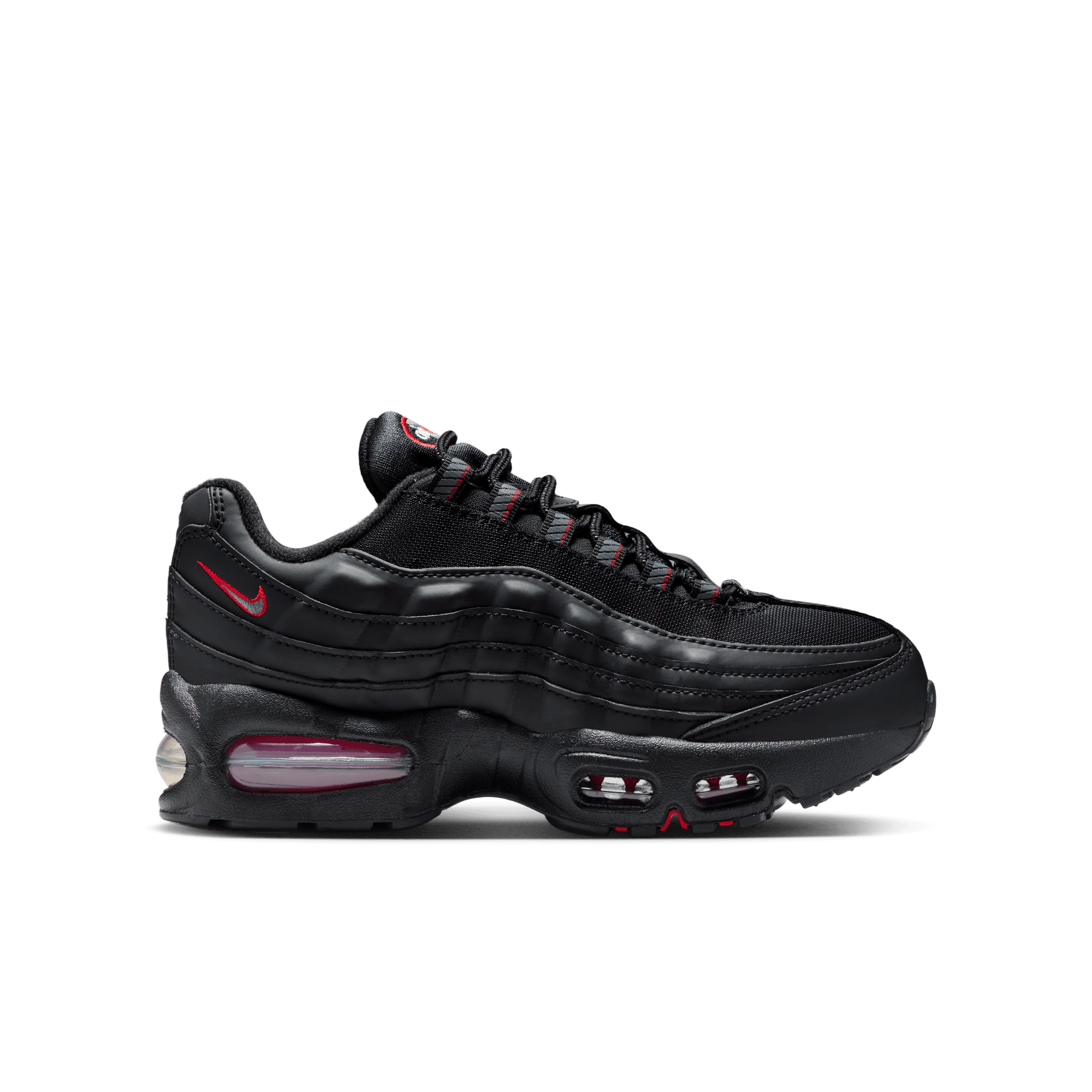 Big Kids' Nike Air Max 95 "Racing Pack - Black University Red"