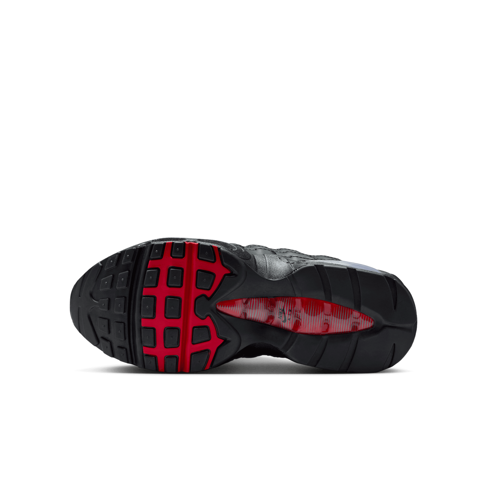 Big Kids' Nike Air Max 95 "Racing Pack - Black University Red"