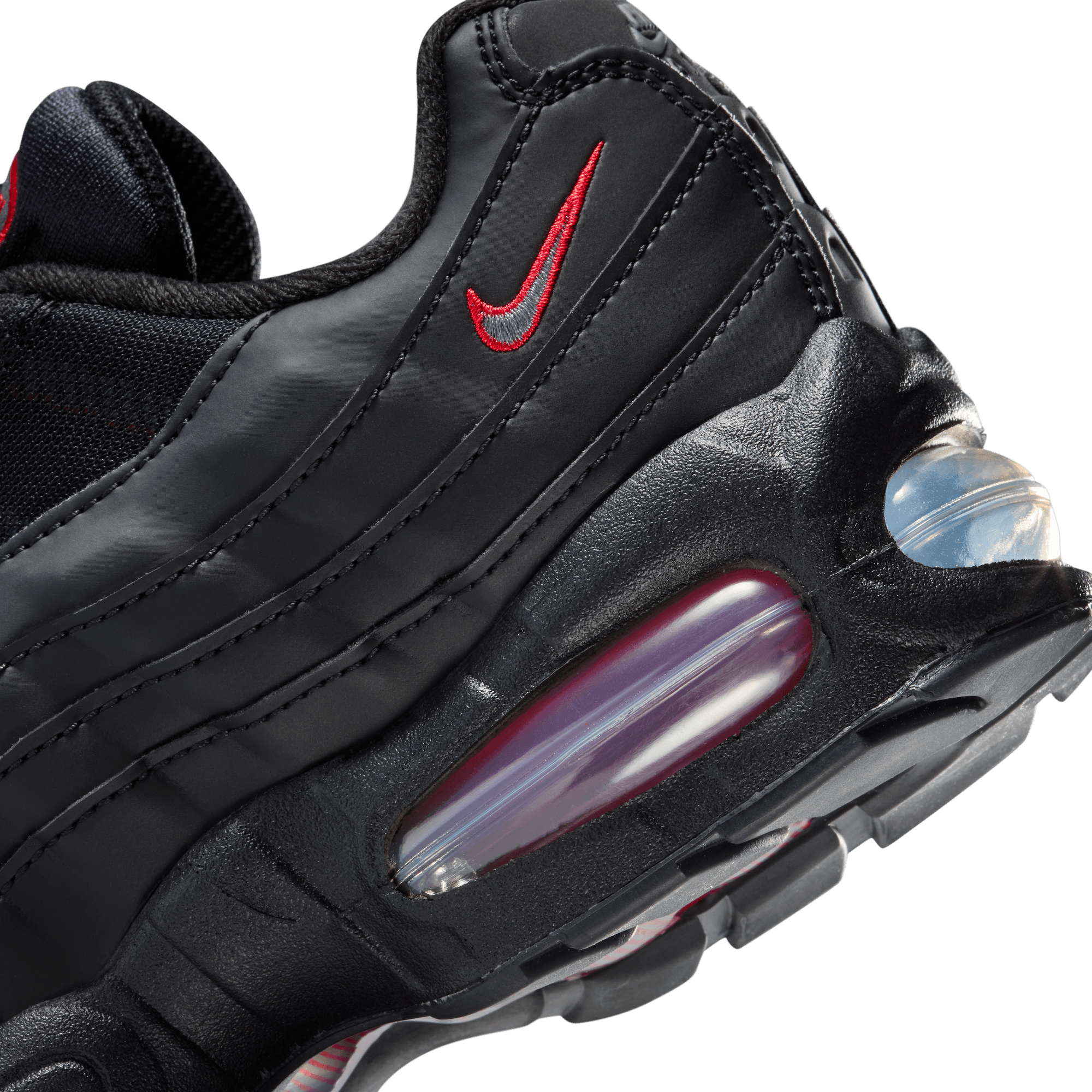 Big Kids' Nike Air Max 95 "Racing Pack - Black University Red"