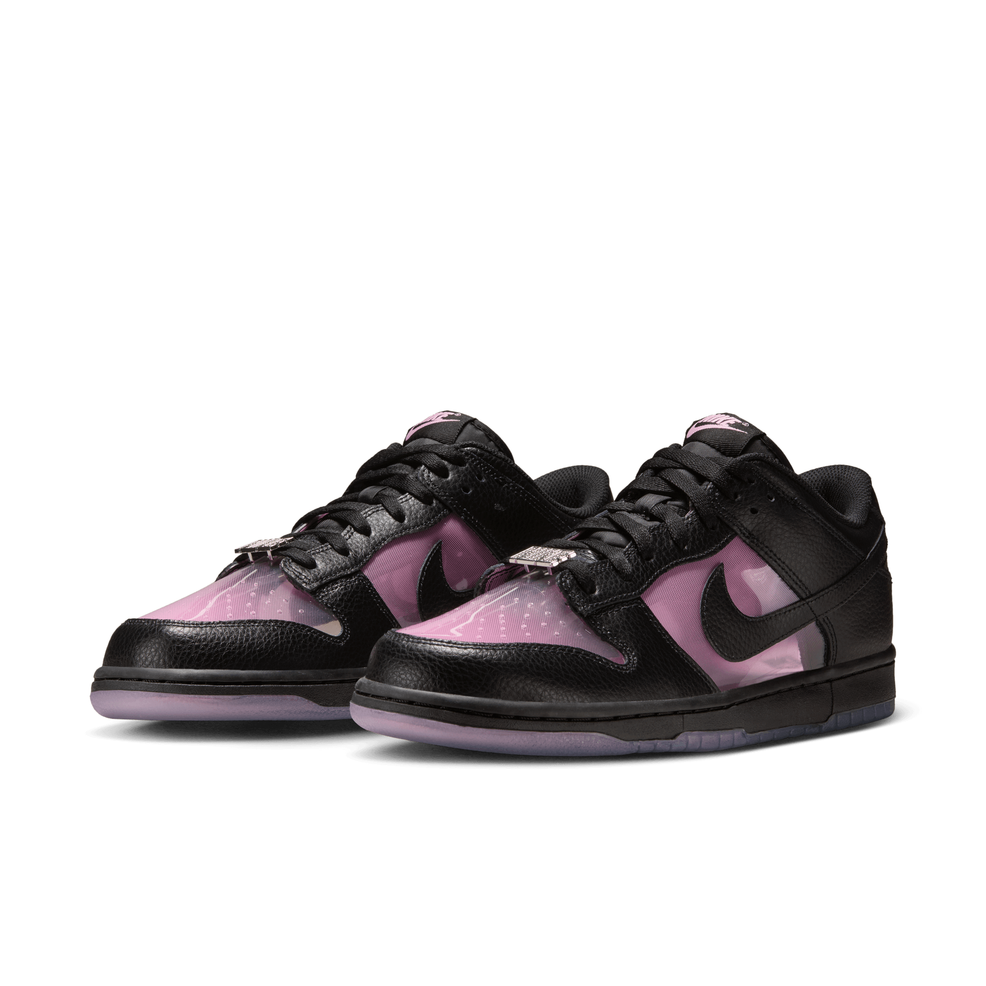Men's Nike Dunk Low Retro Premium "Black Pink Rise"