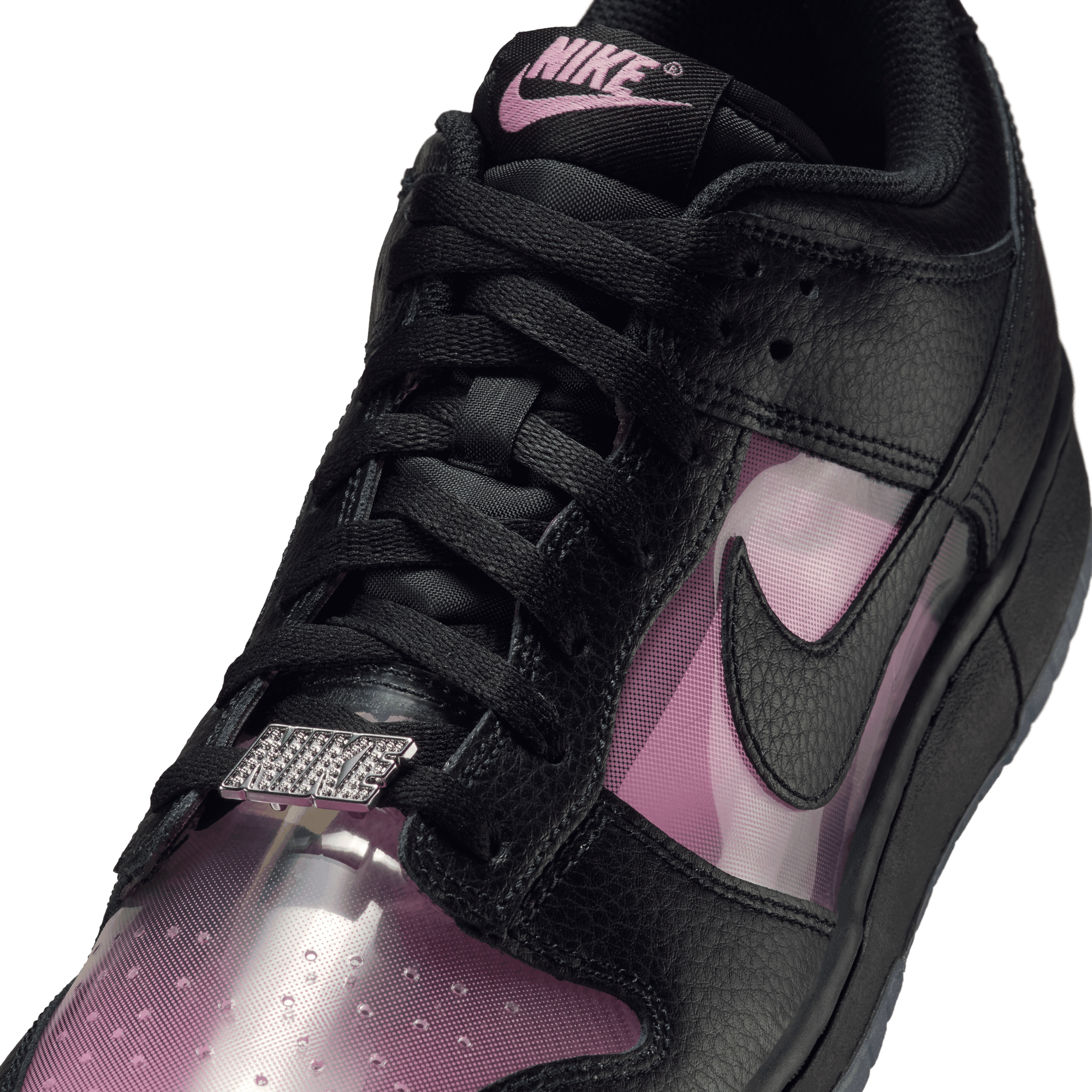 Men's Nike Dunk Low Retro Premium "Black Pink Rise"
