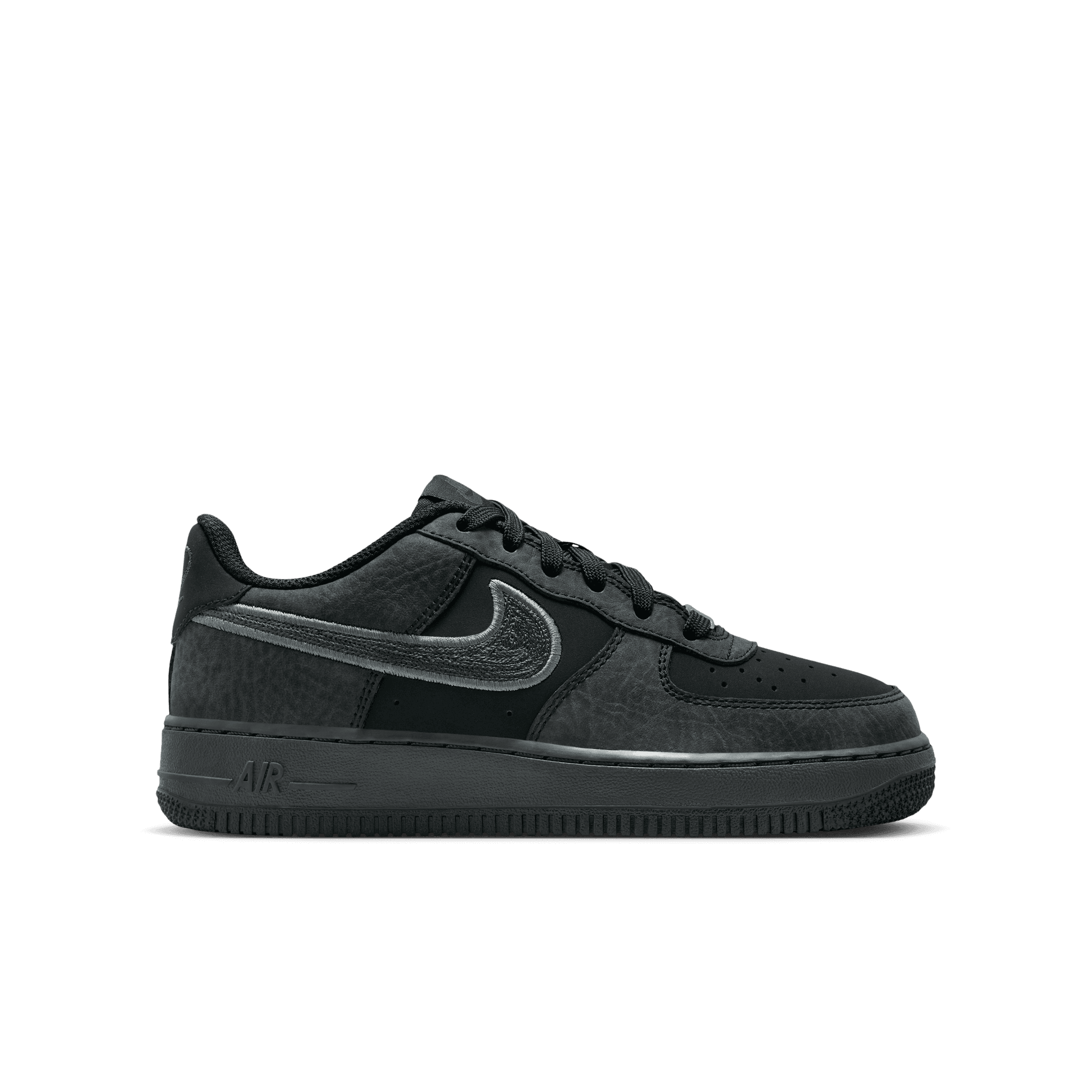 Big Kids' Nike Air Force 1 LV8 "Black Dark Smoke"