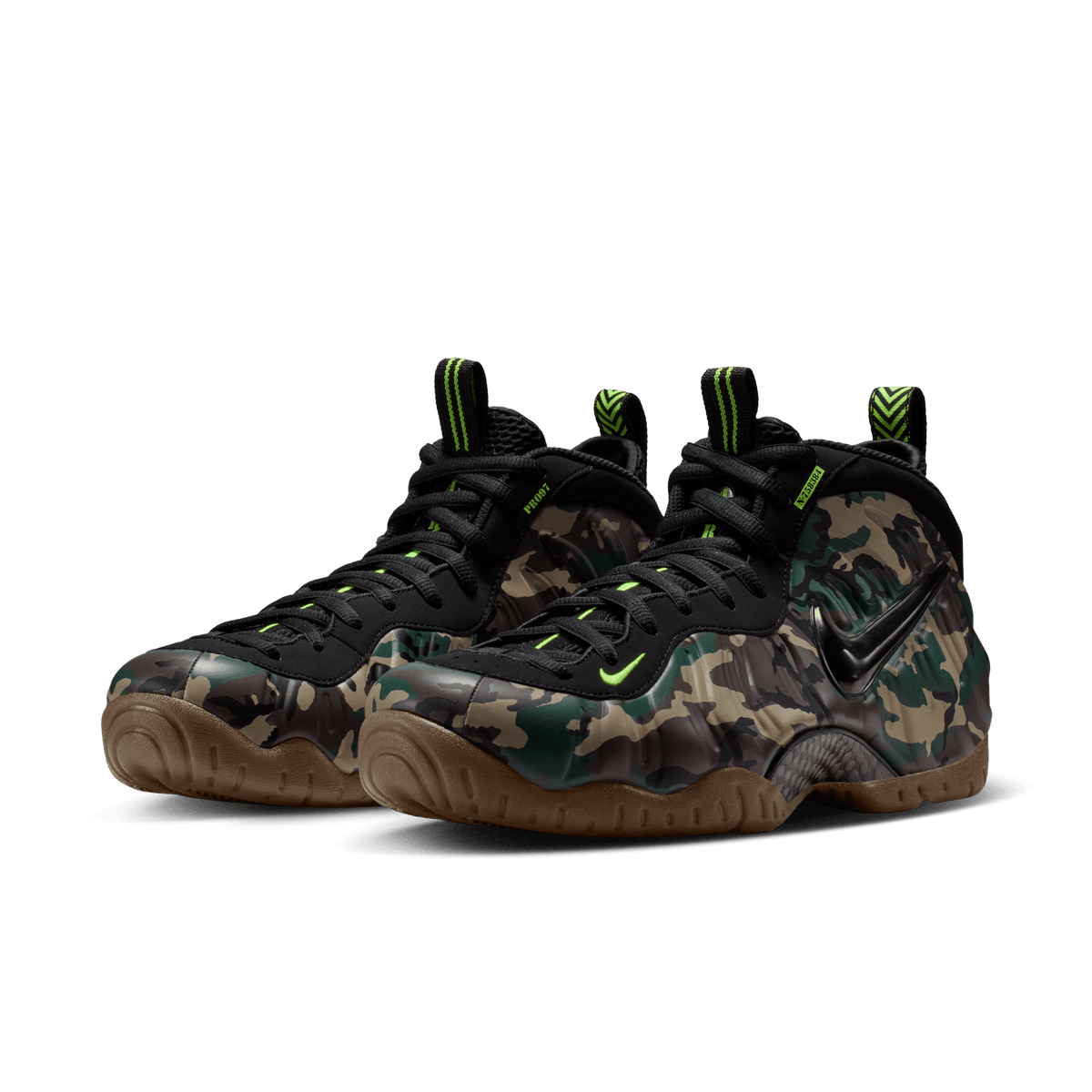 Men's Air Foamposite Pro Premium "Green Camo"