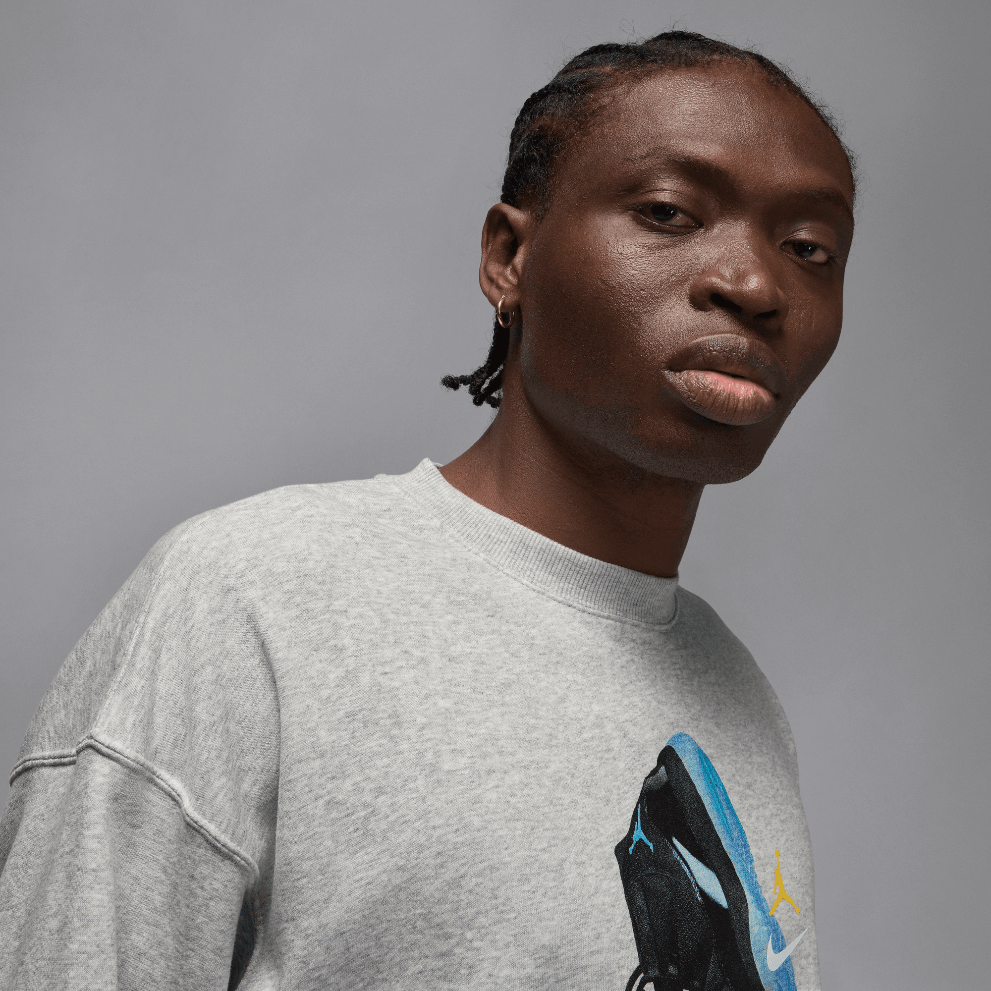 Men's Jordan AJ11 Brooklyn Fleece Crewneck Sweatshirt