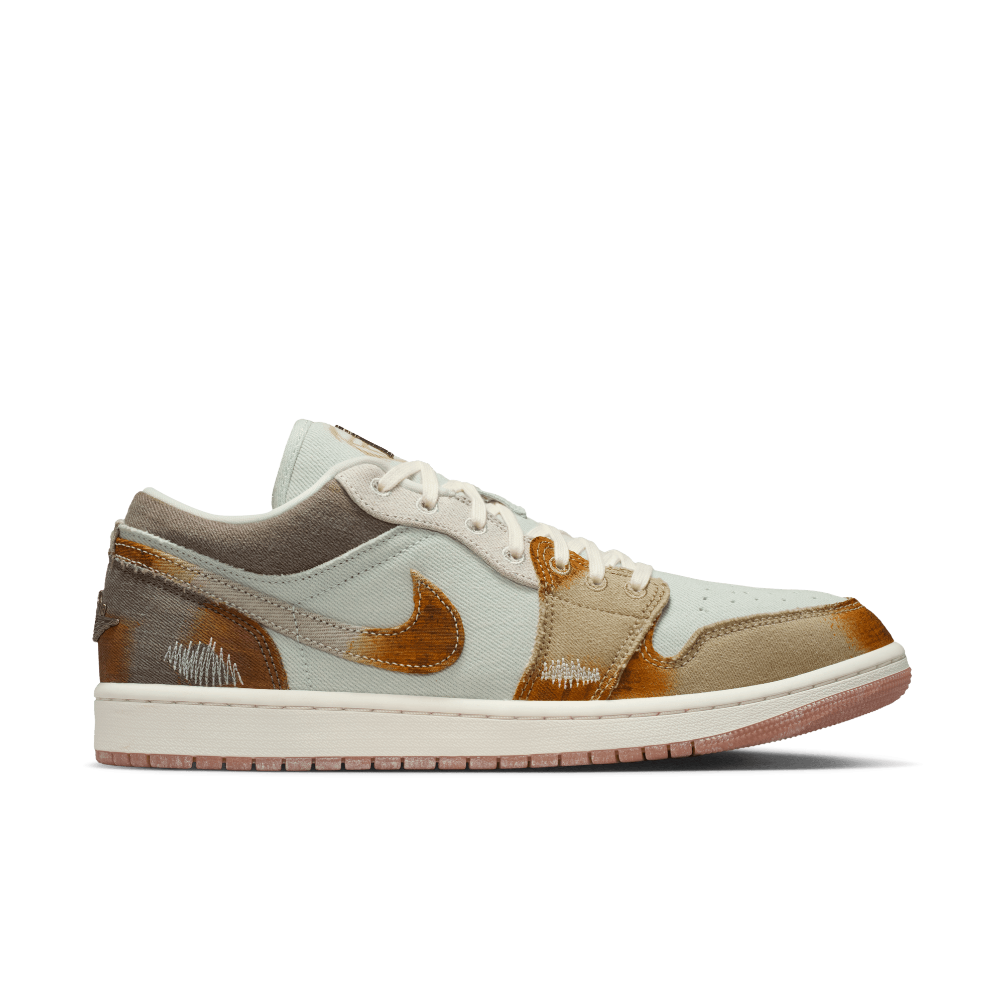 Men's Air Jordan 1 Low SE "Multi-Color Sail Light Bone"