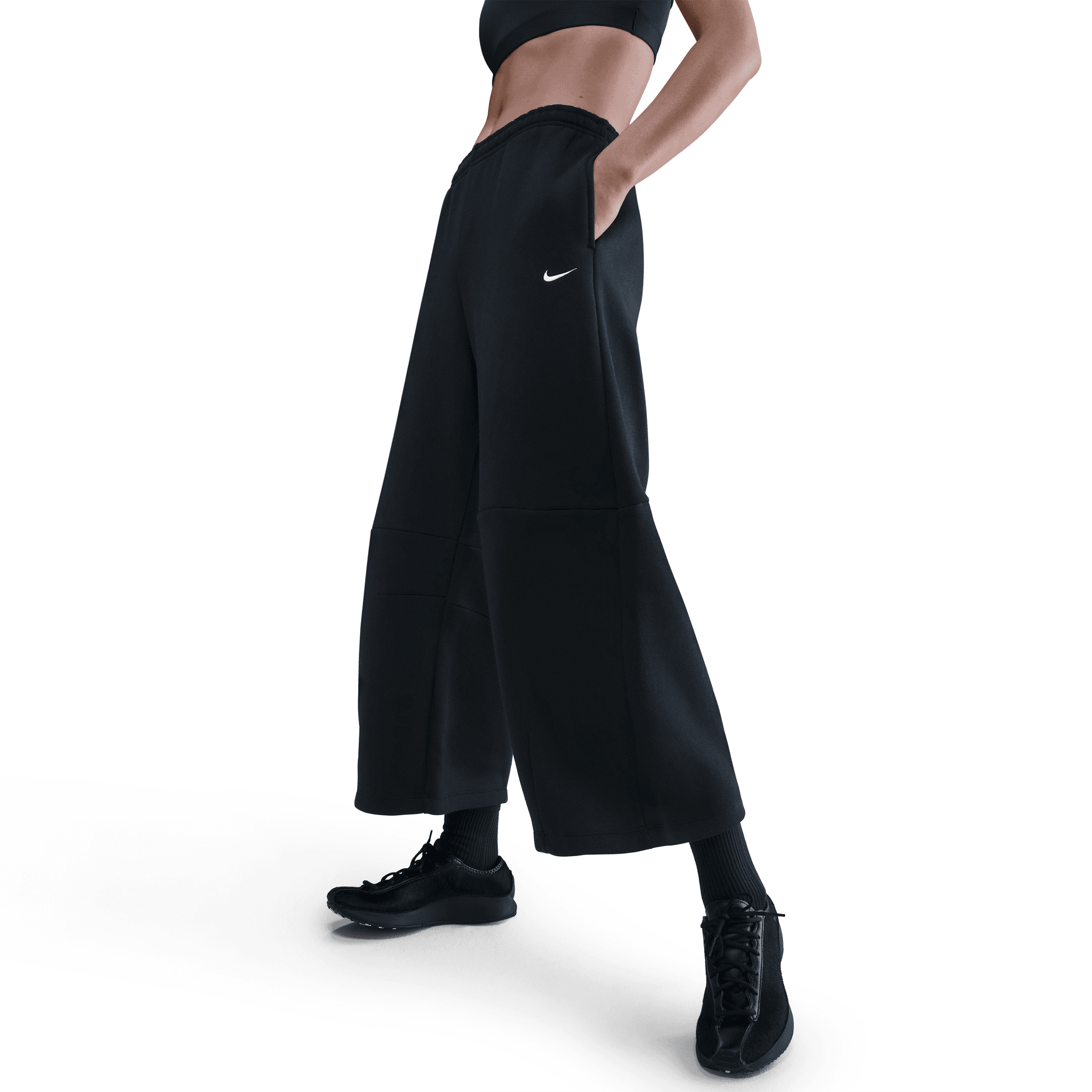 Women's Nike Sportswear Phoenix Fleece Loose Mid-Rise Barrel Pants